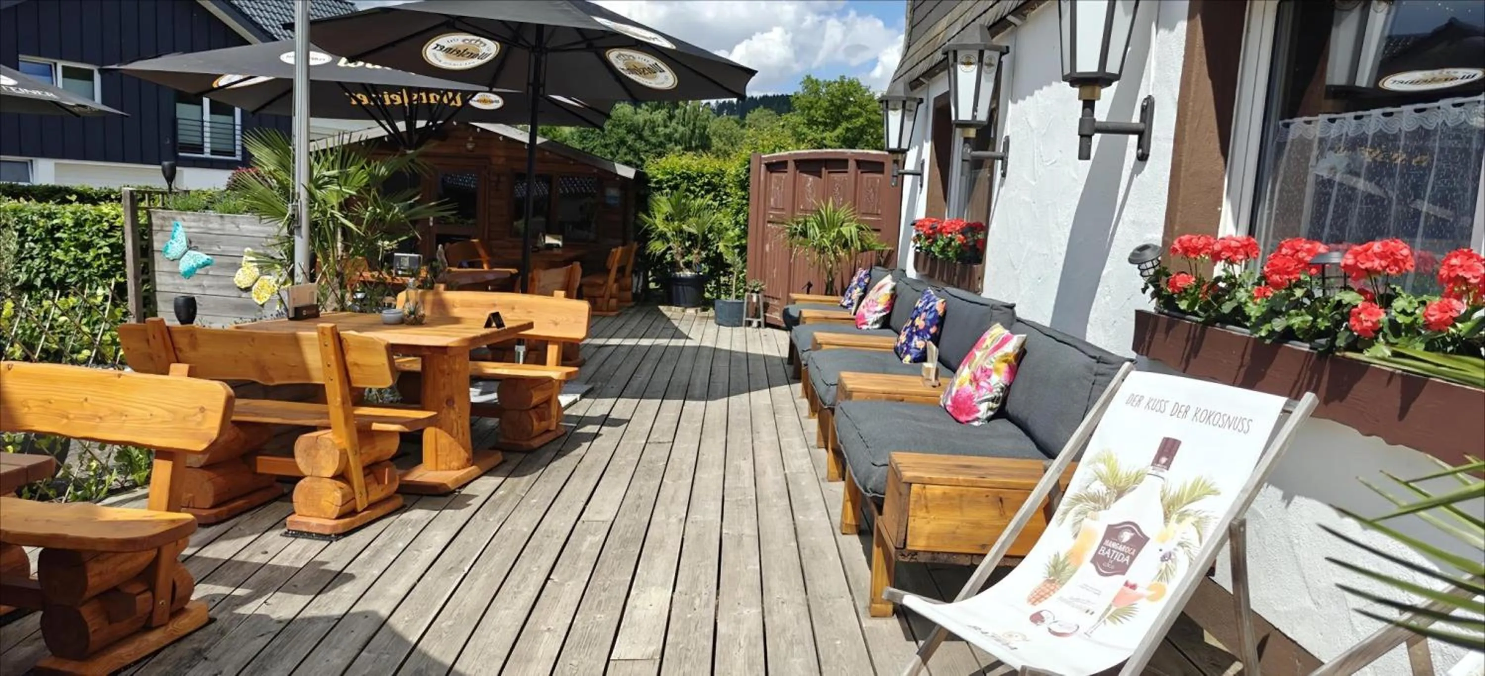 Balcony/Terrace in Gasthof Sonnental