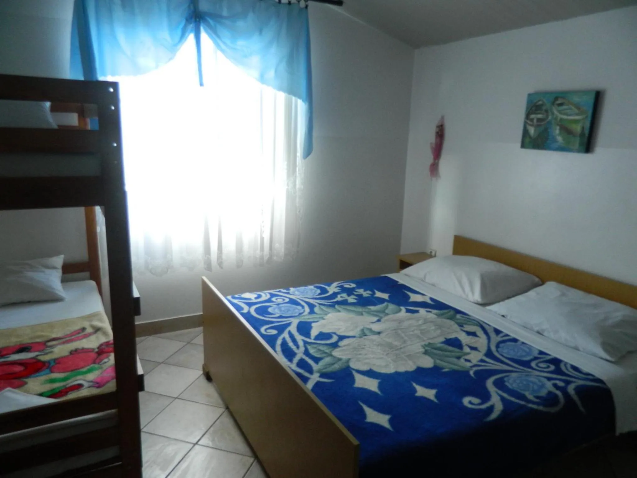 Bed in Apartment Jakoubek
