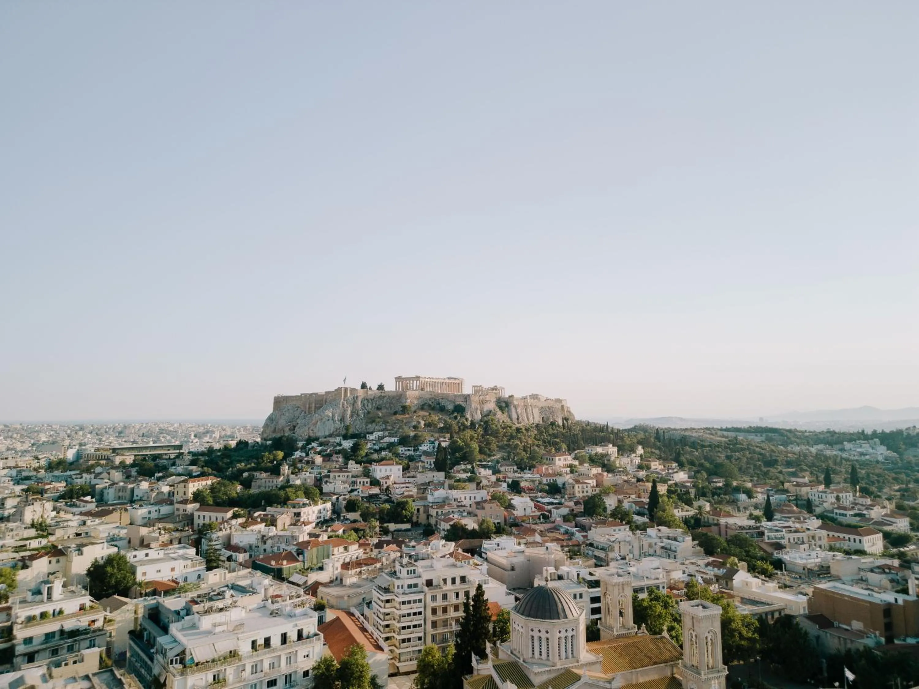 Bird's eye view in Ermou 26 Hotel