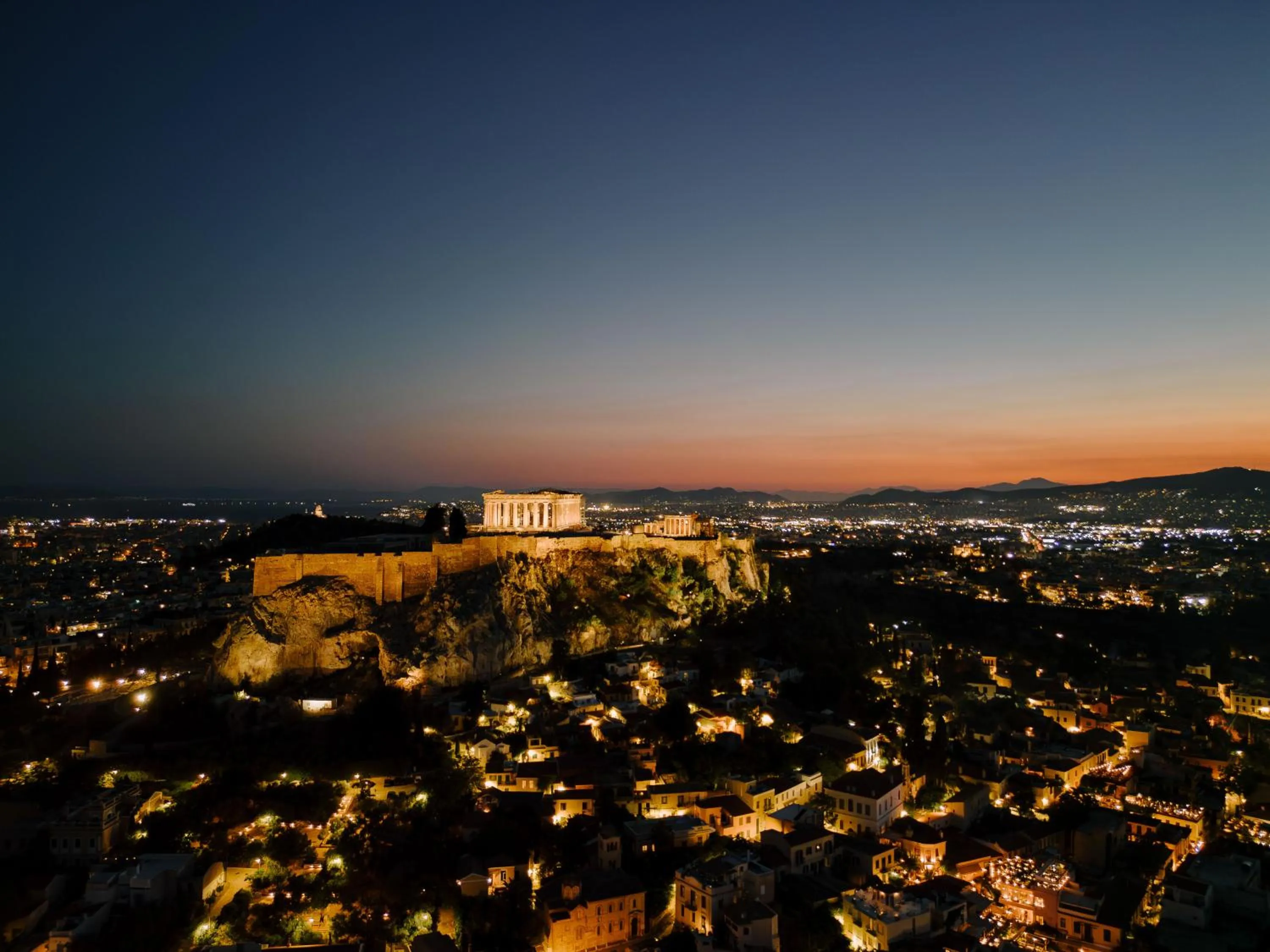 Bird's eye view in Ermou 26 Hotel