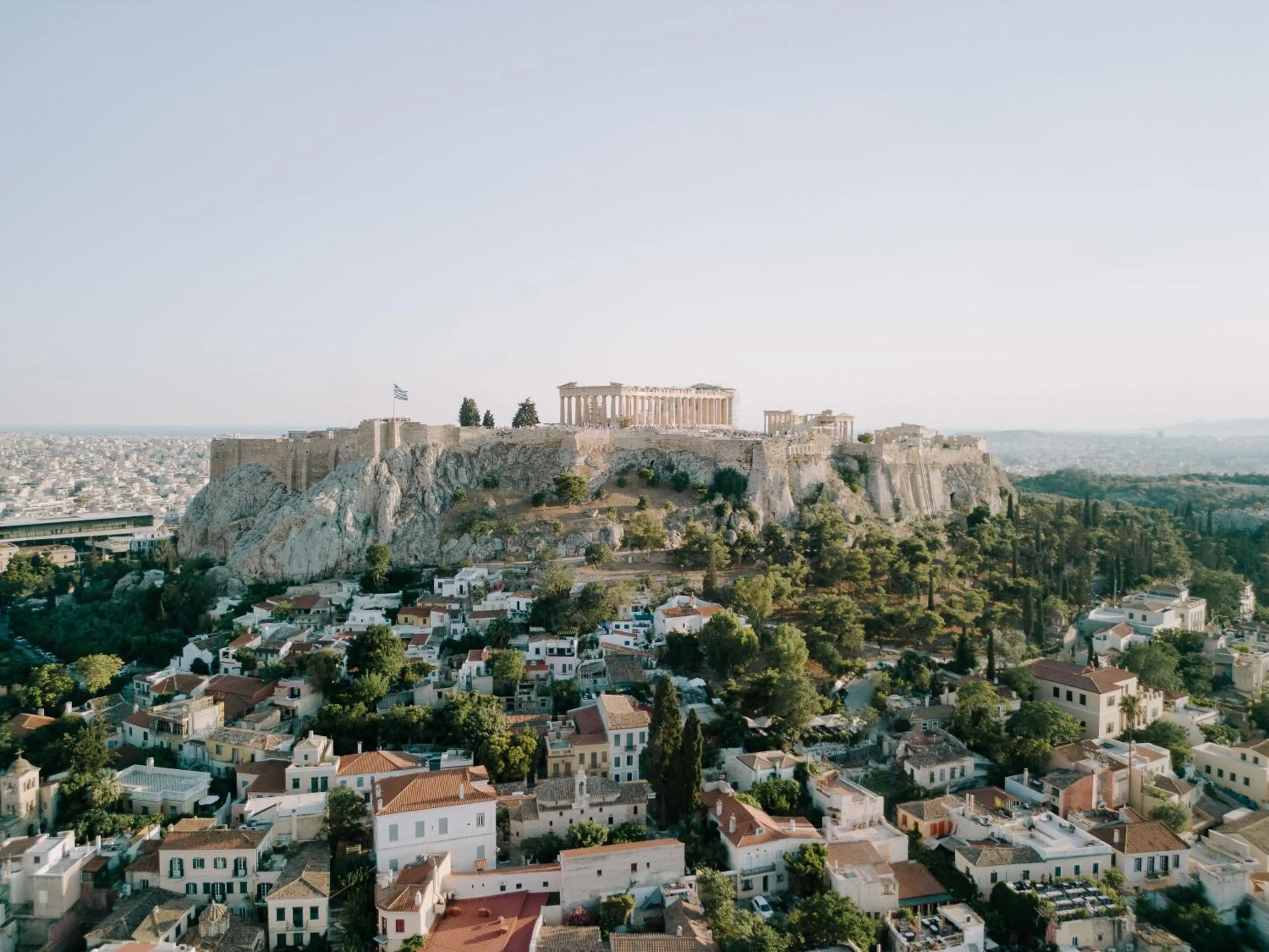 Natural landscape in Ermou 26 Hotel