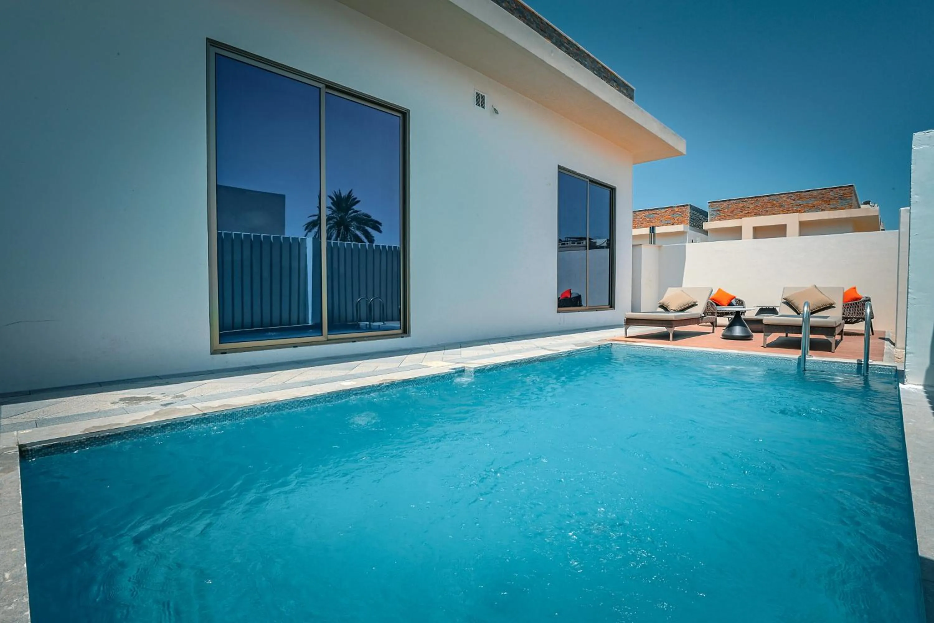 Swimming pool in First Grand Hotel