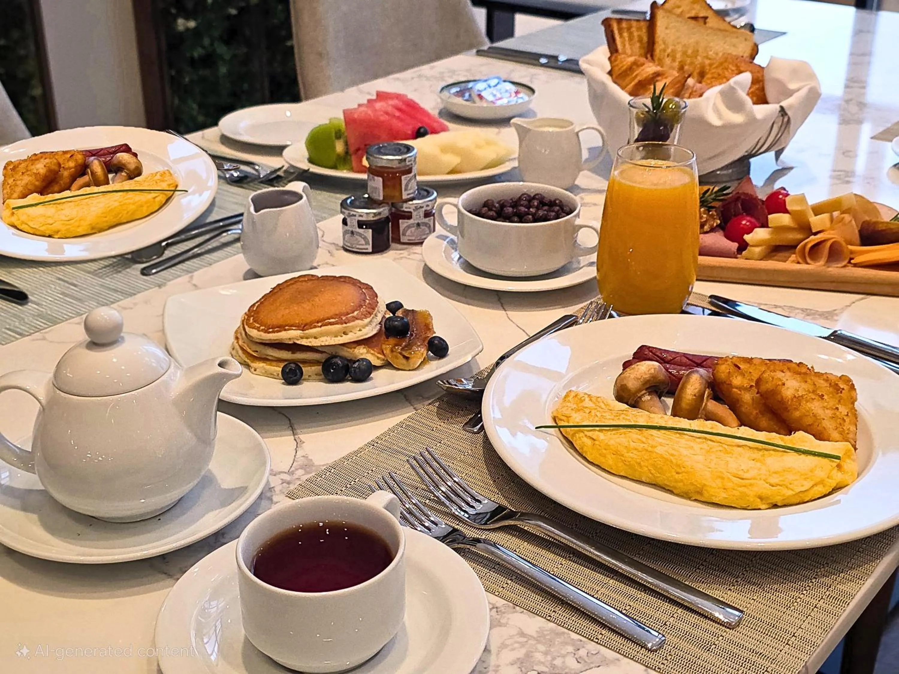 Breakfast in First Grand Hotel