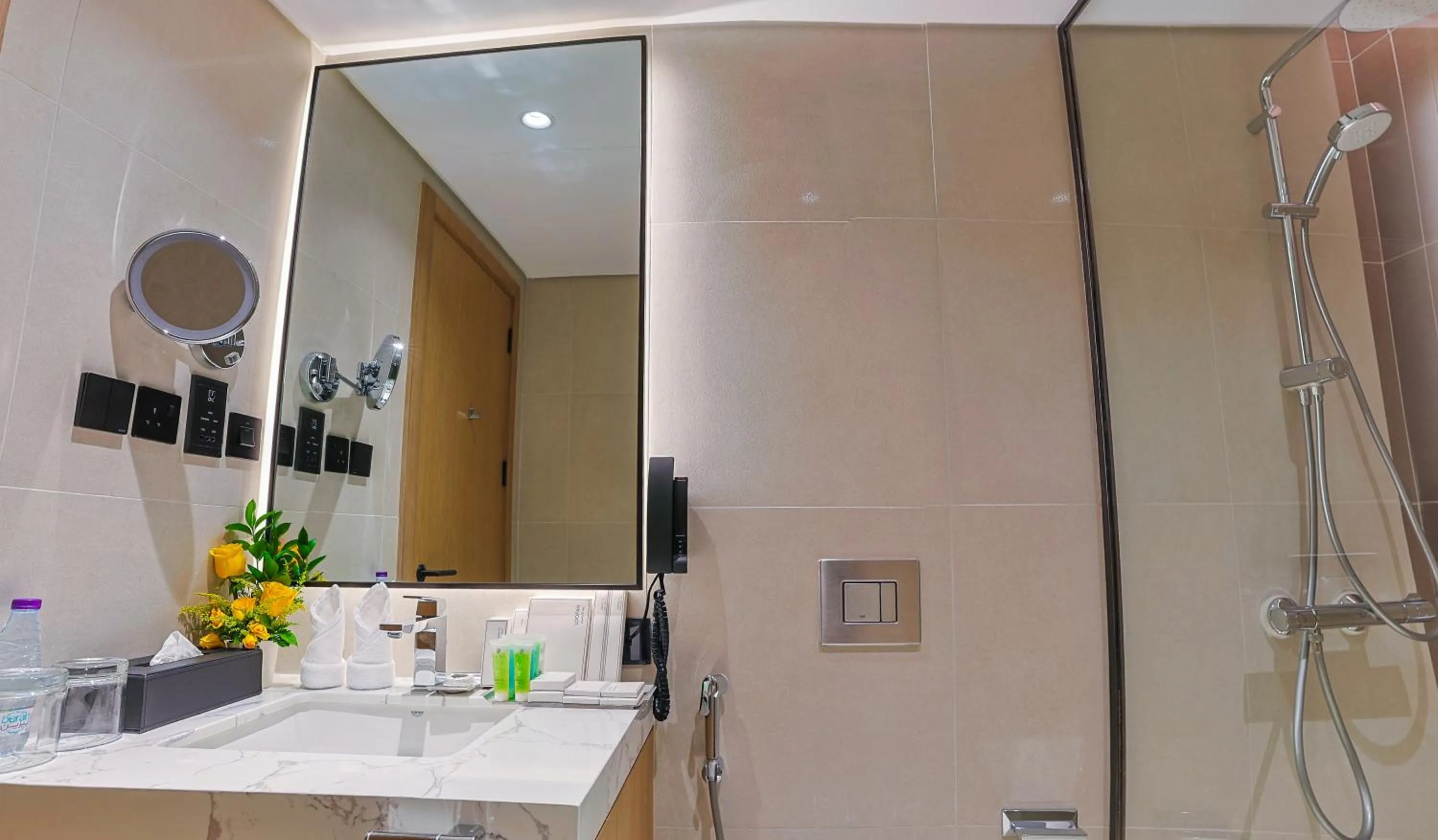 Shower in First Grand Hotel