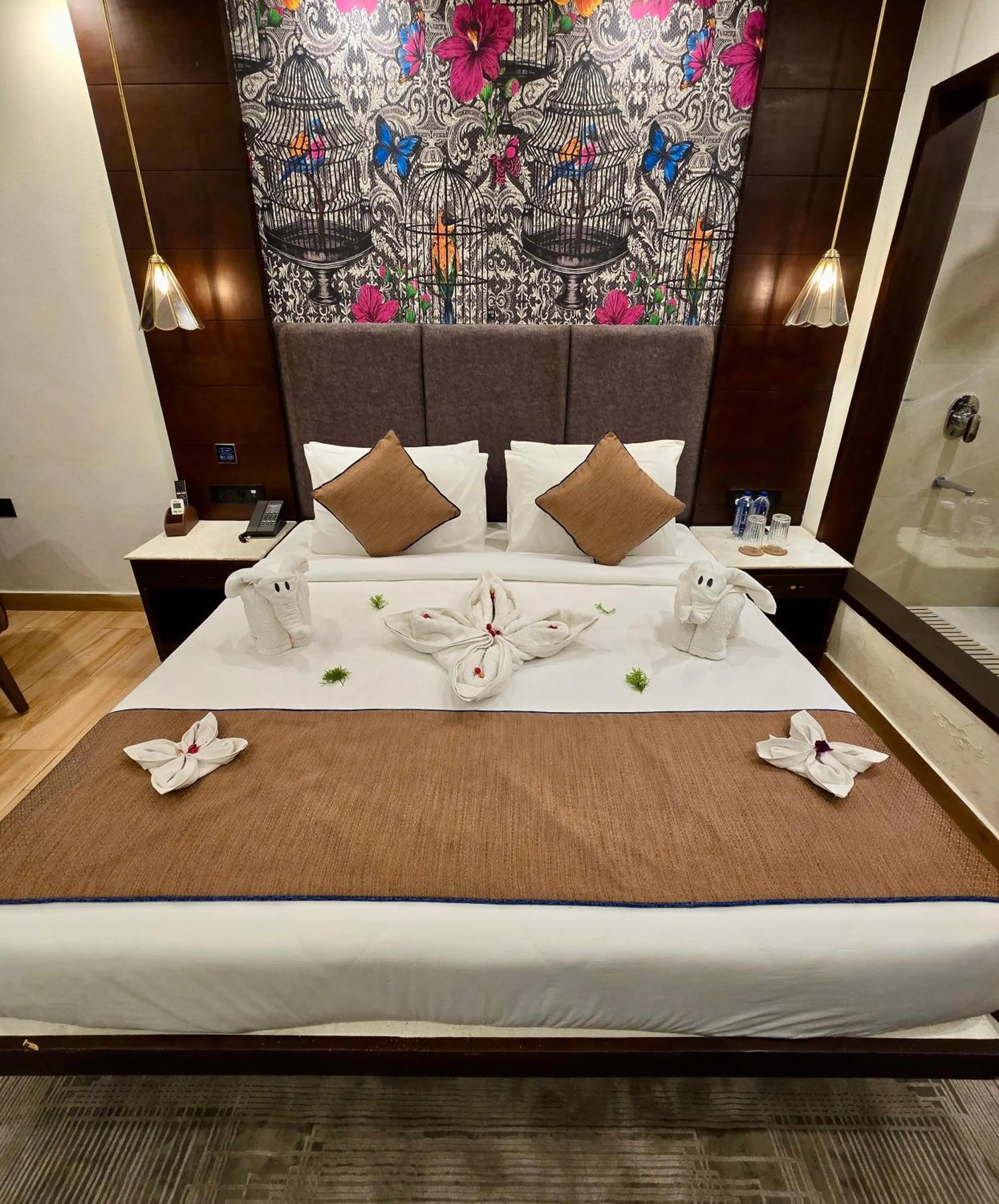 Bed in Romeo Lane, Mussoorie by Alivaa