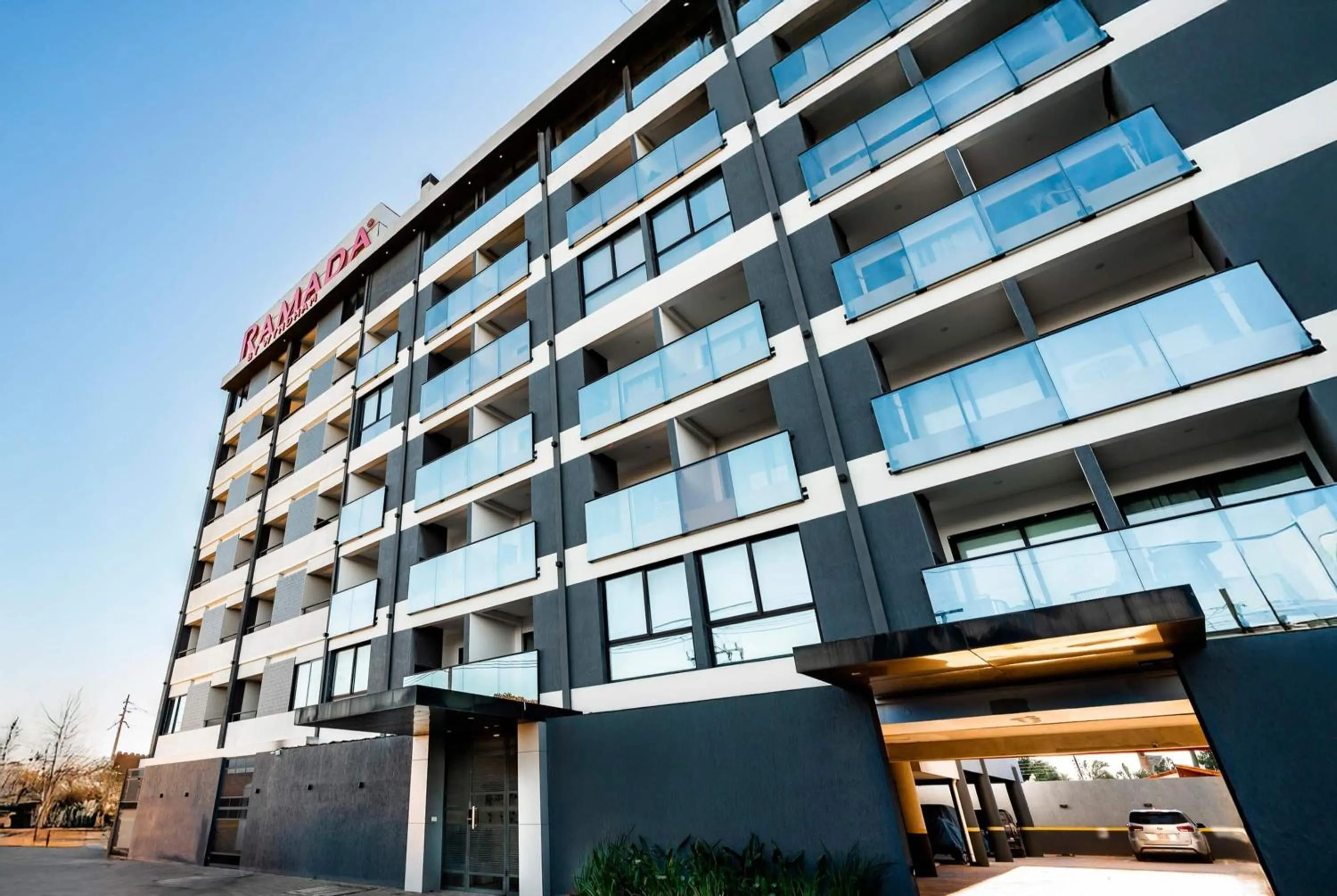 Property building in Ramada Suites by Wyndham Asuncion Aeropuerto