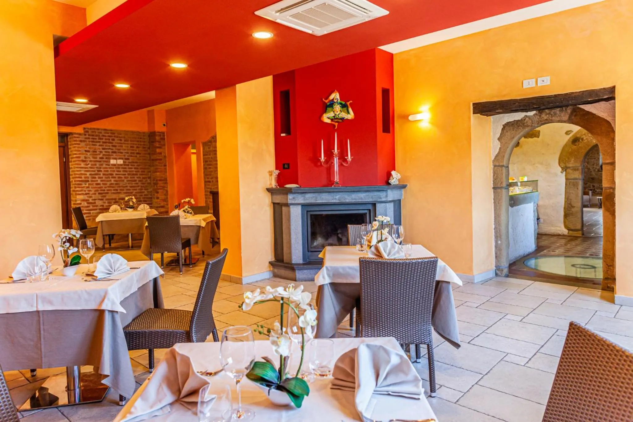 Restaurant/places to eat in Villa Ginevra Resort Agrituristico