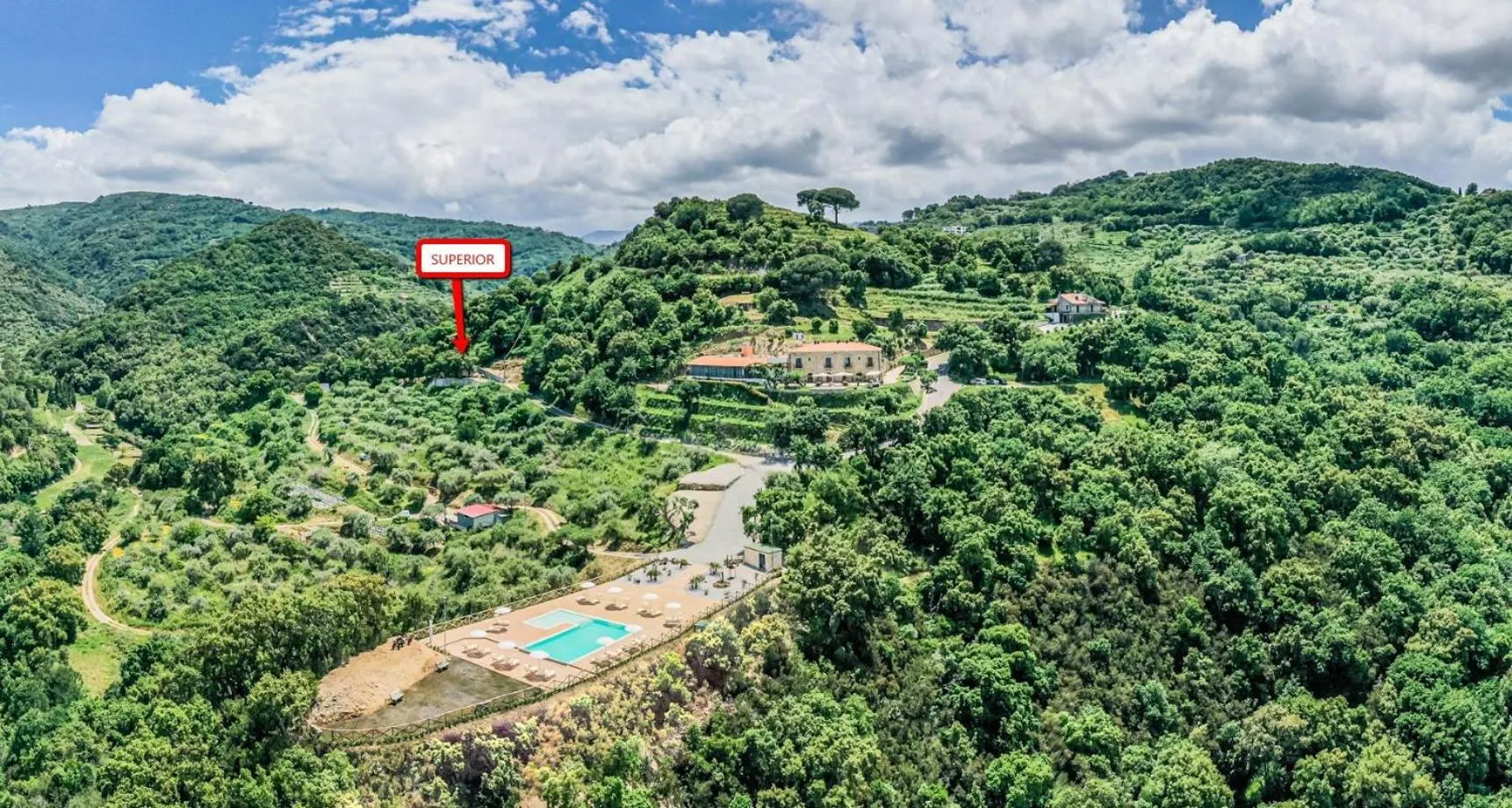 Bird's eye view in Villa Ginevra Resort Agrituristico