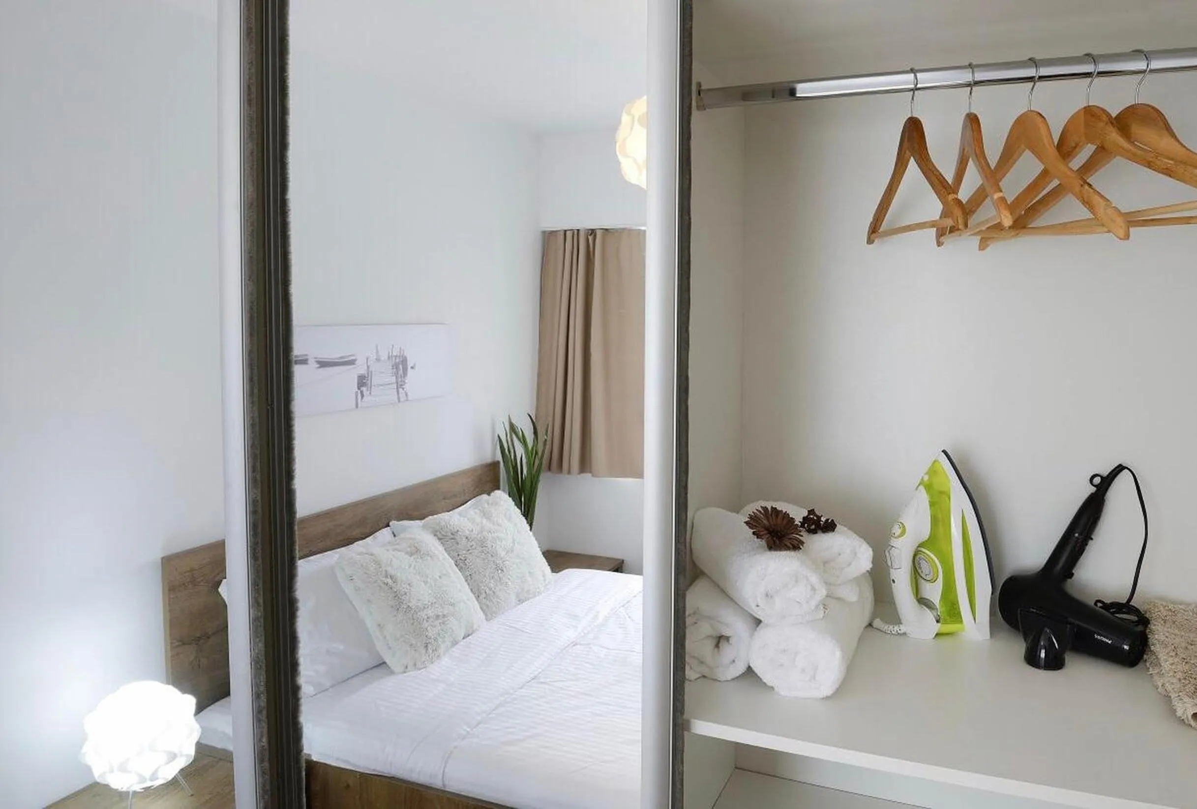 Bed in Apartment Faryna