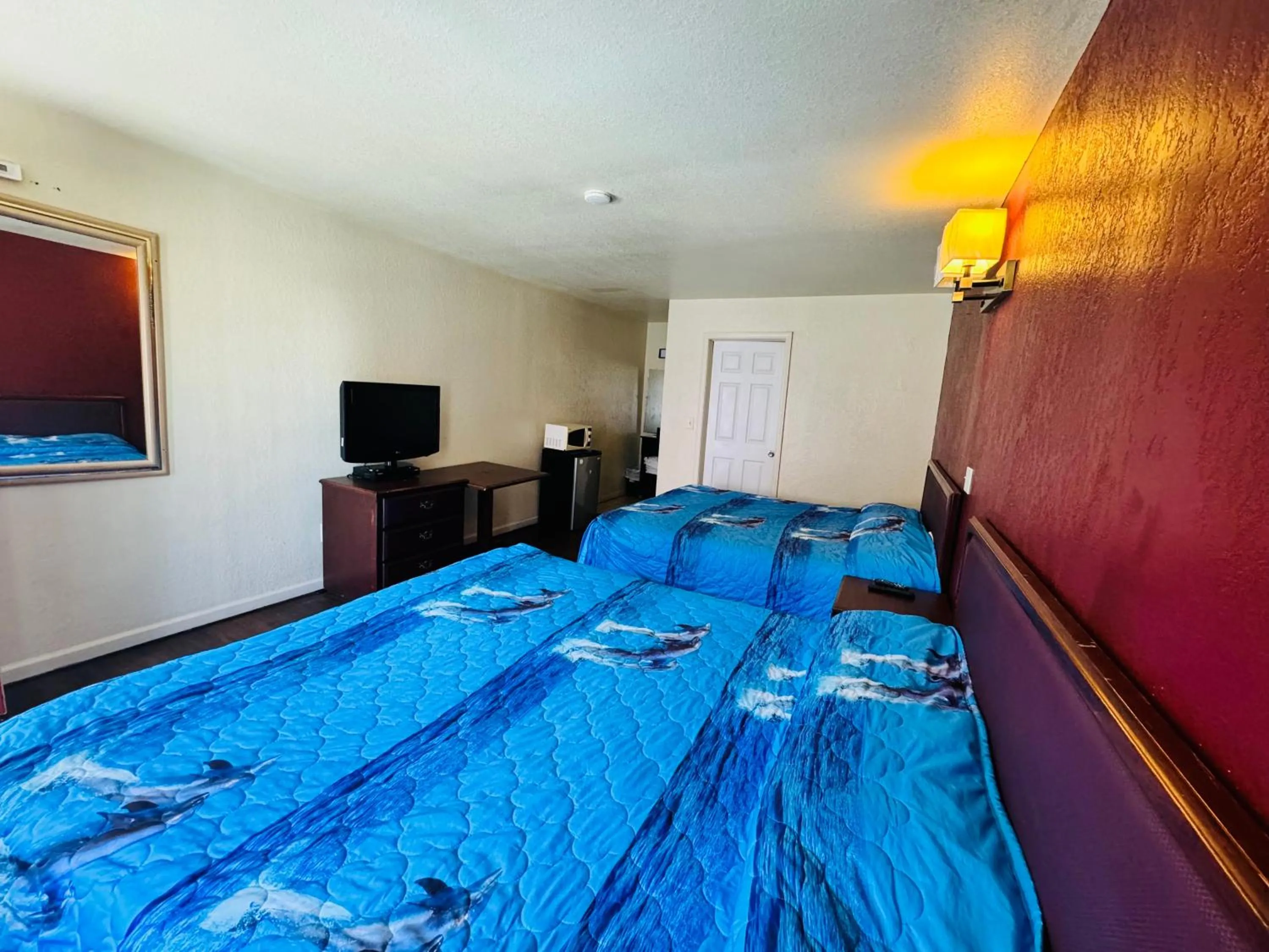 Bed in Seagem Motel and Apartments