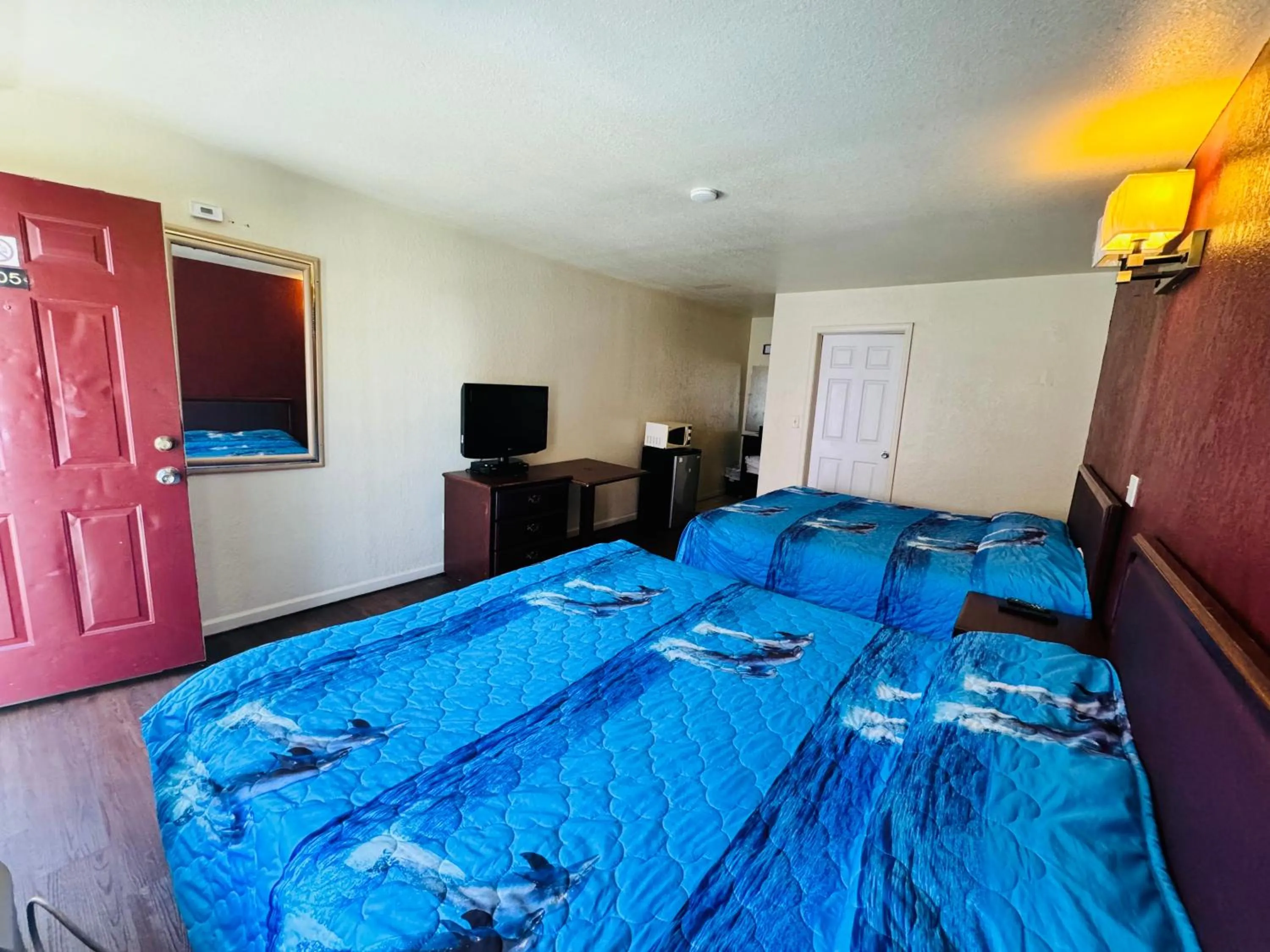 Bed in Seagem Motel and Apartments