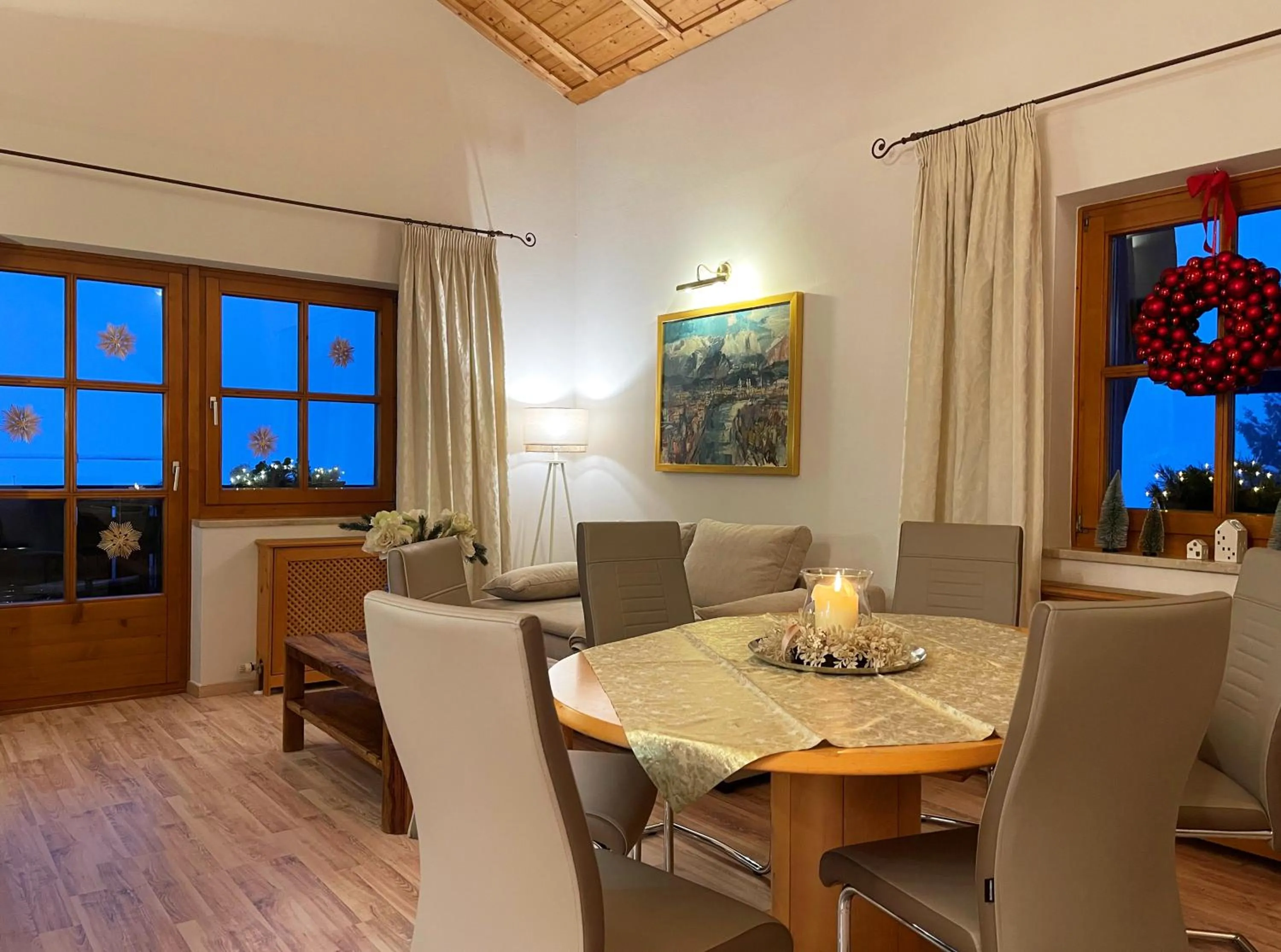 Living room in Chalet Zauberflöte