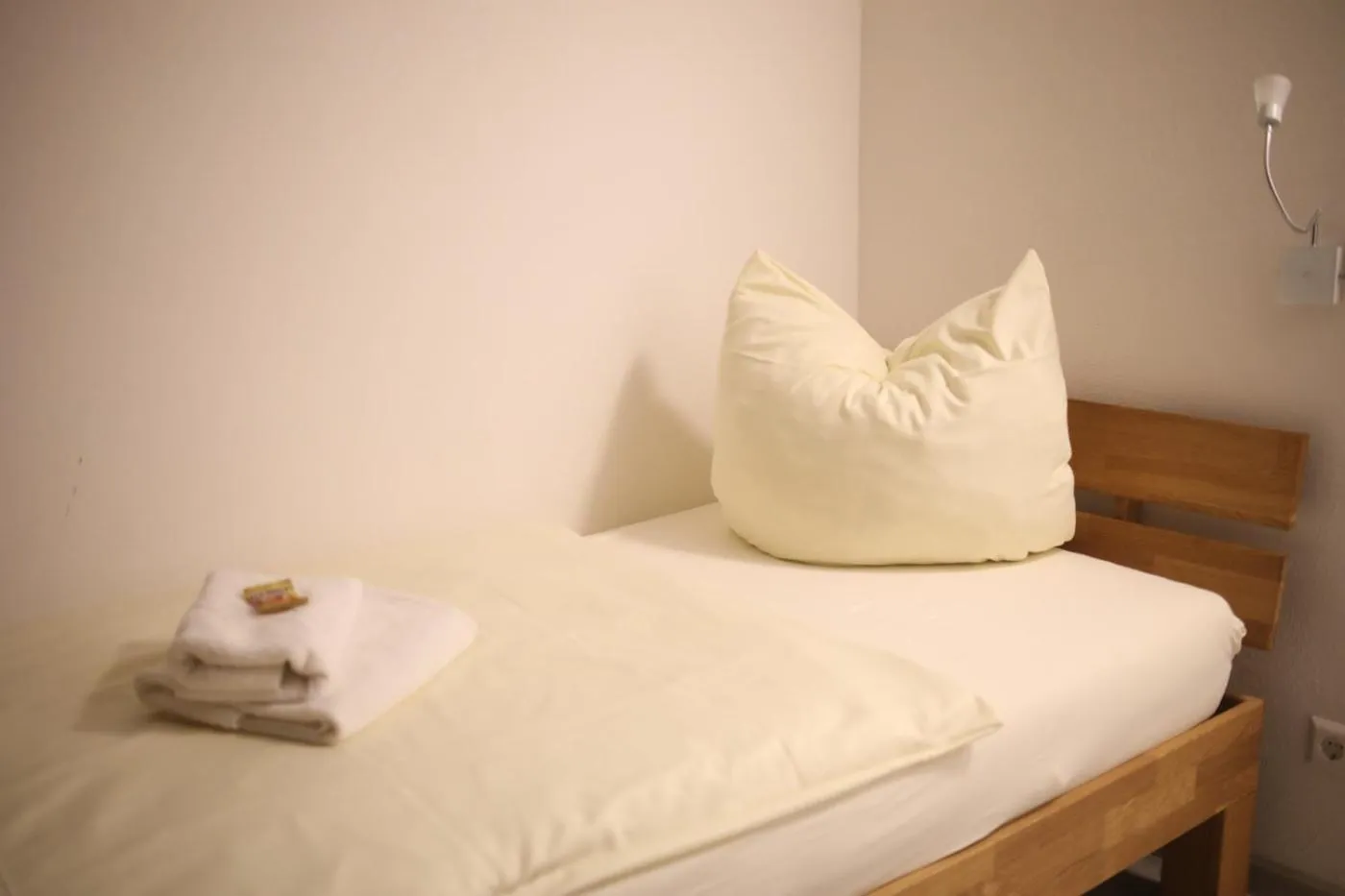 Bed in Hotel Duwakschopp