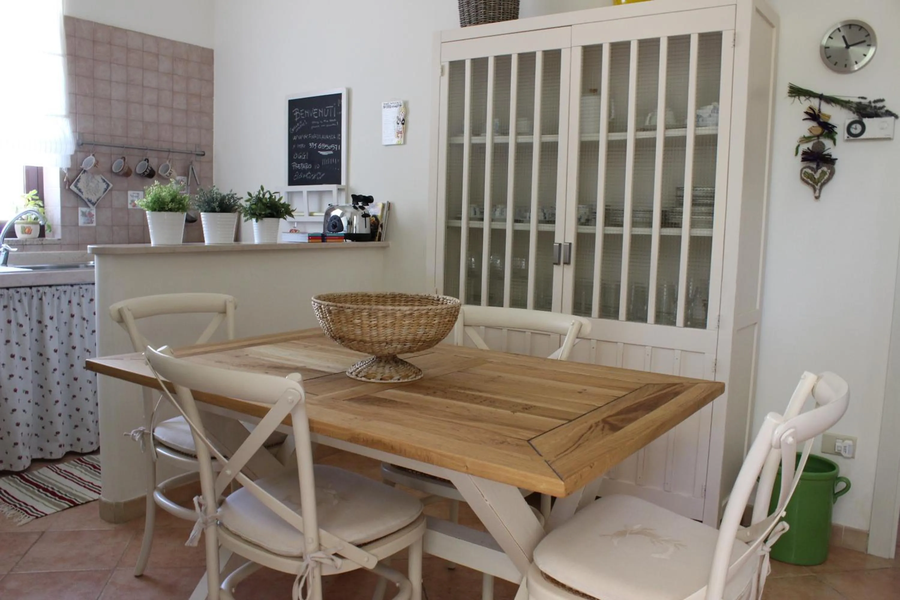 Dining area in Fiordilavanda