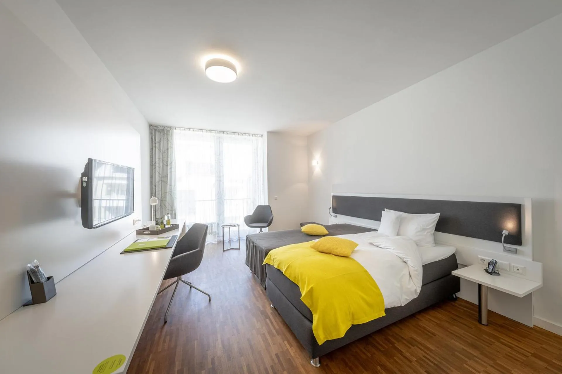 Bed in Gästehaus am Schloss