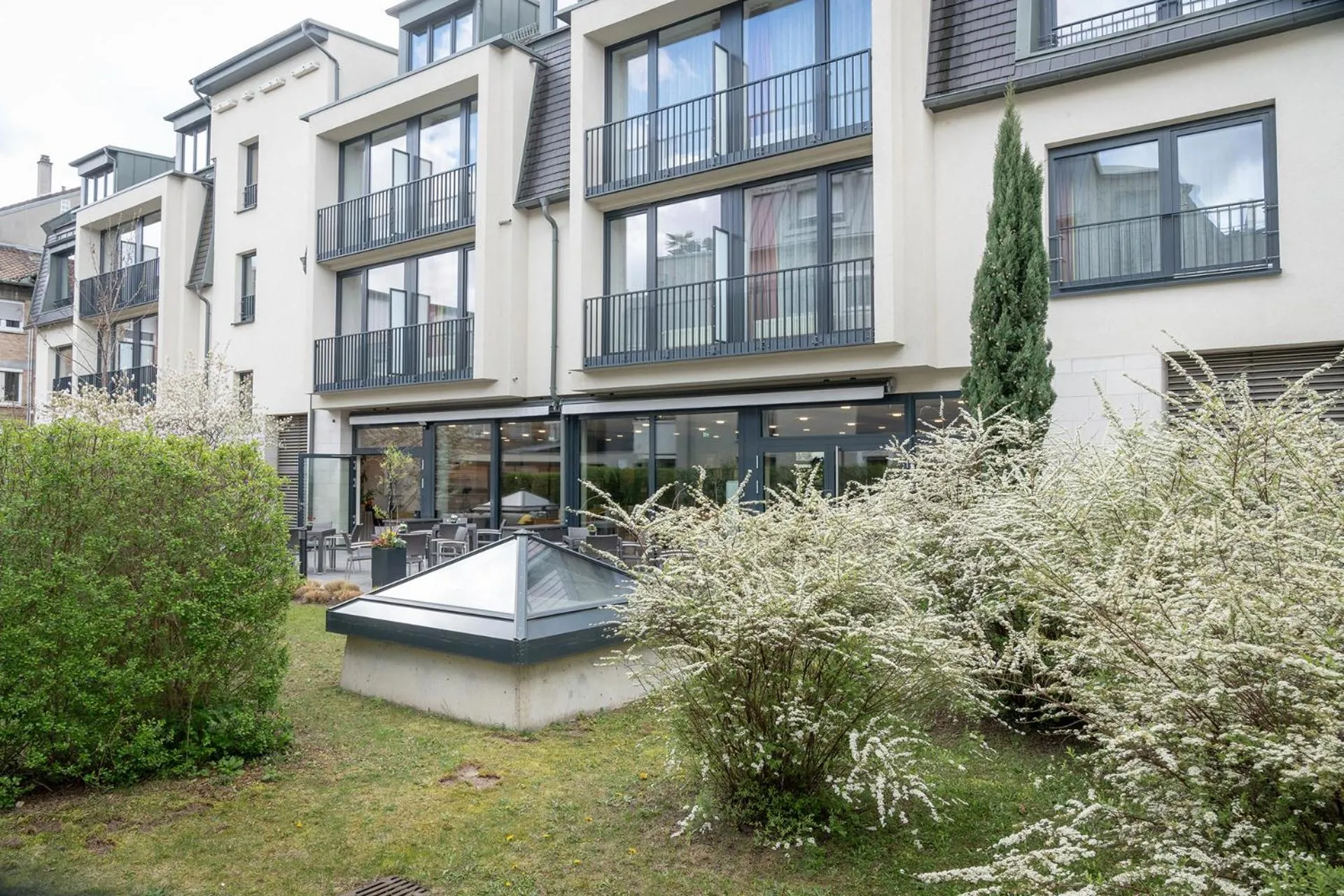 Garden in Gästehaus am Schloss