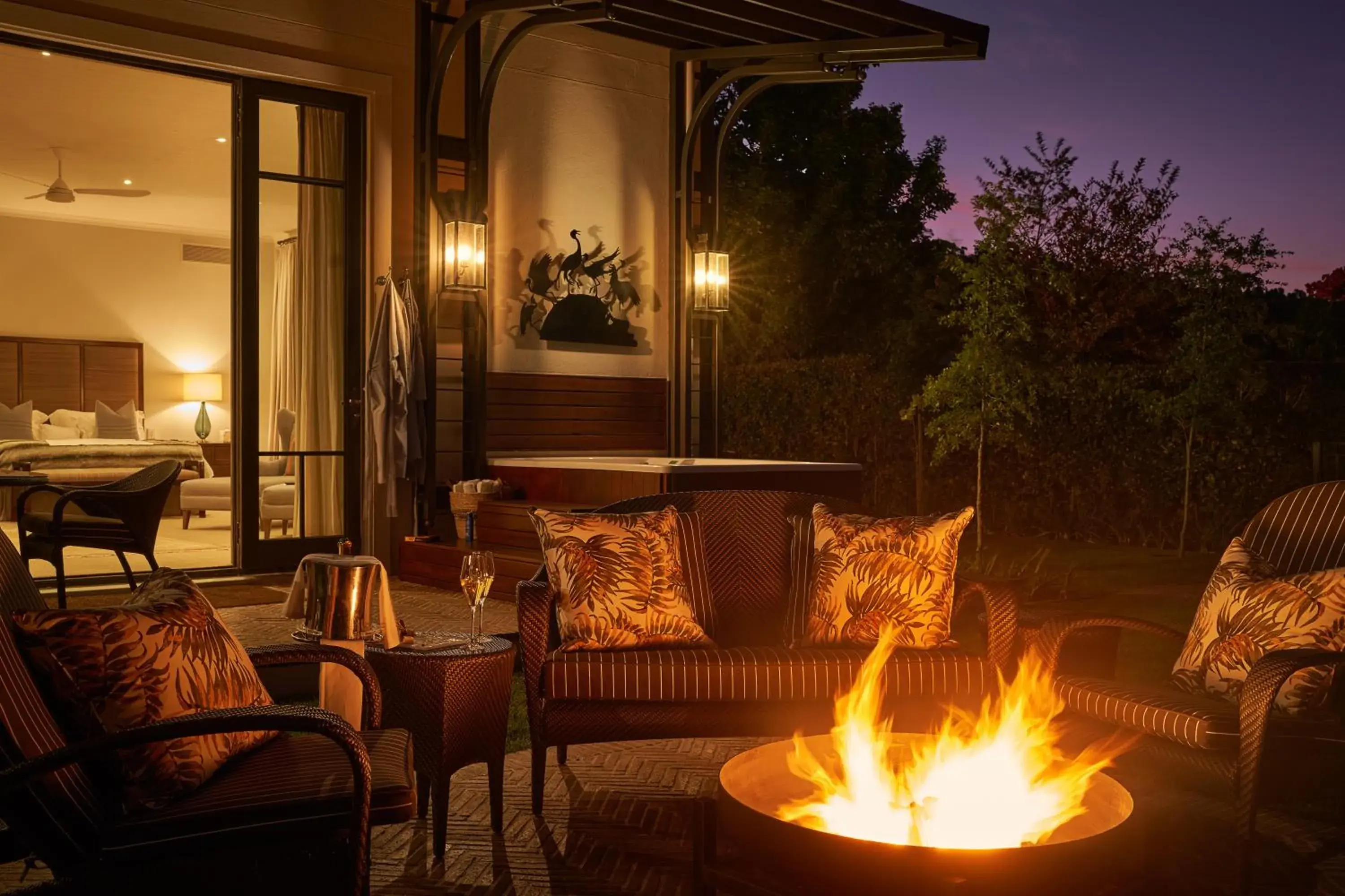 King Suite with Spa Bath in Leeu Estates King Suite with Spa Bath in Leeu Estates