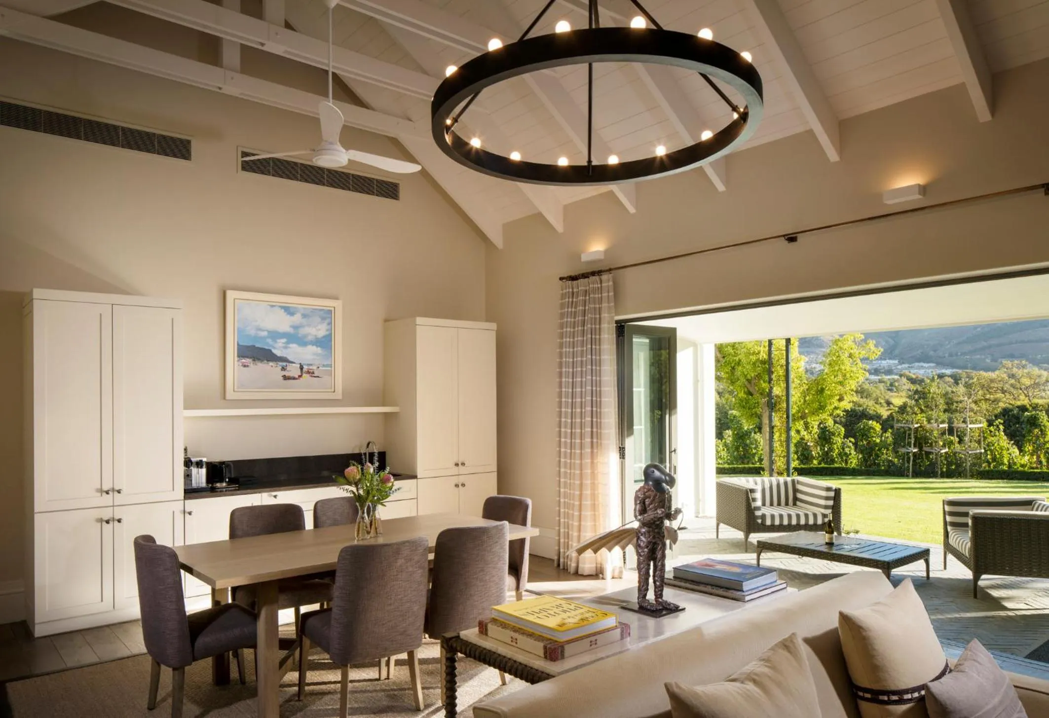 Dining area in Leeu Estates