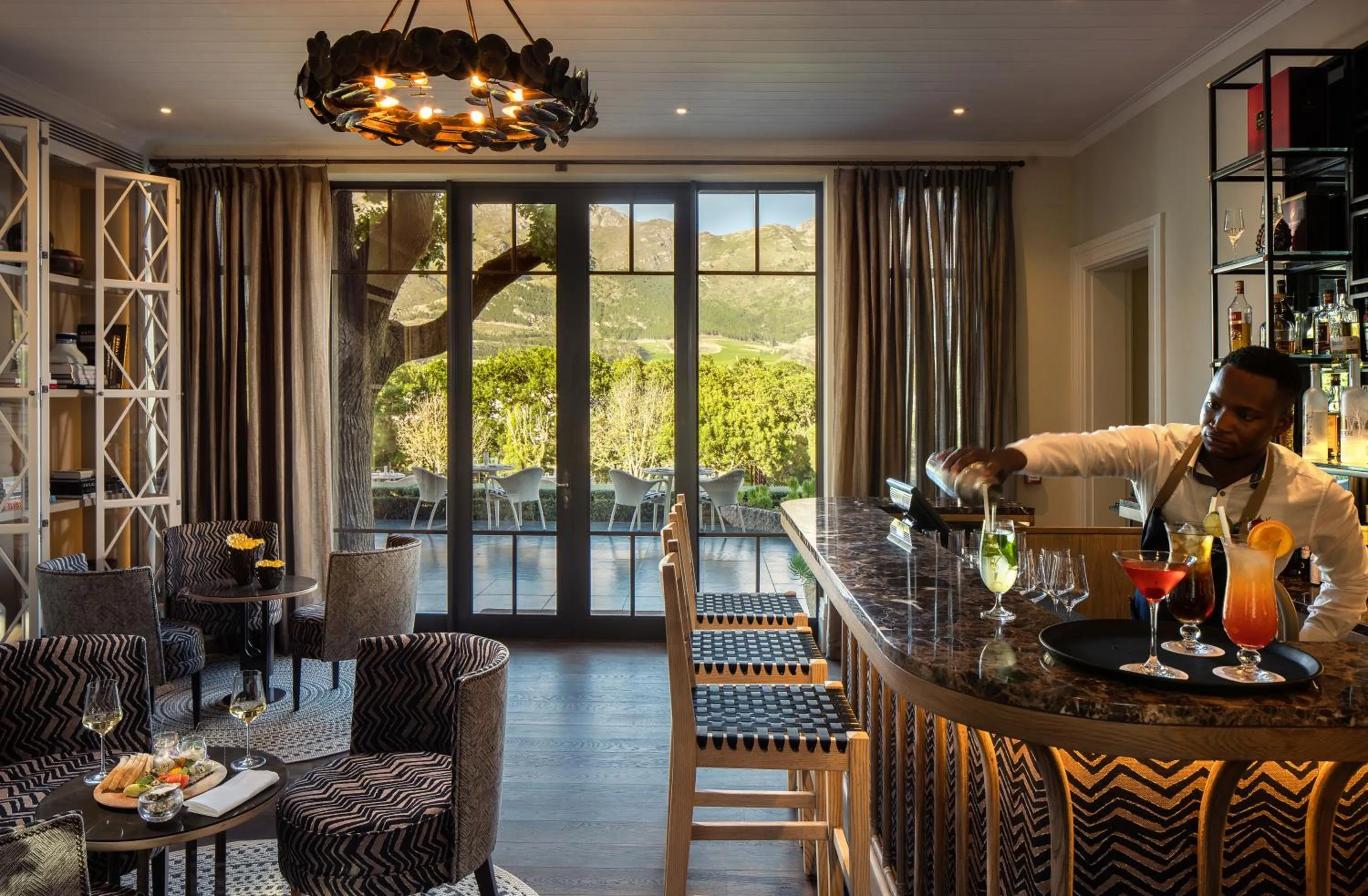 Lounge or bar in Leeu Estates