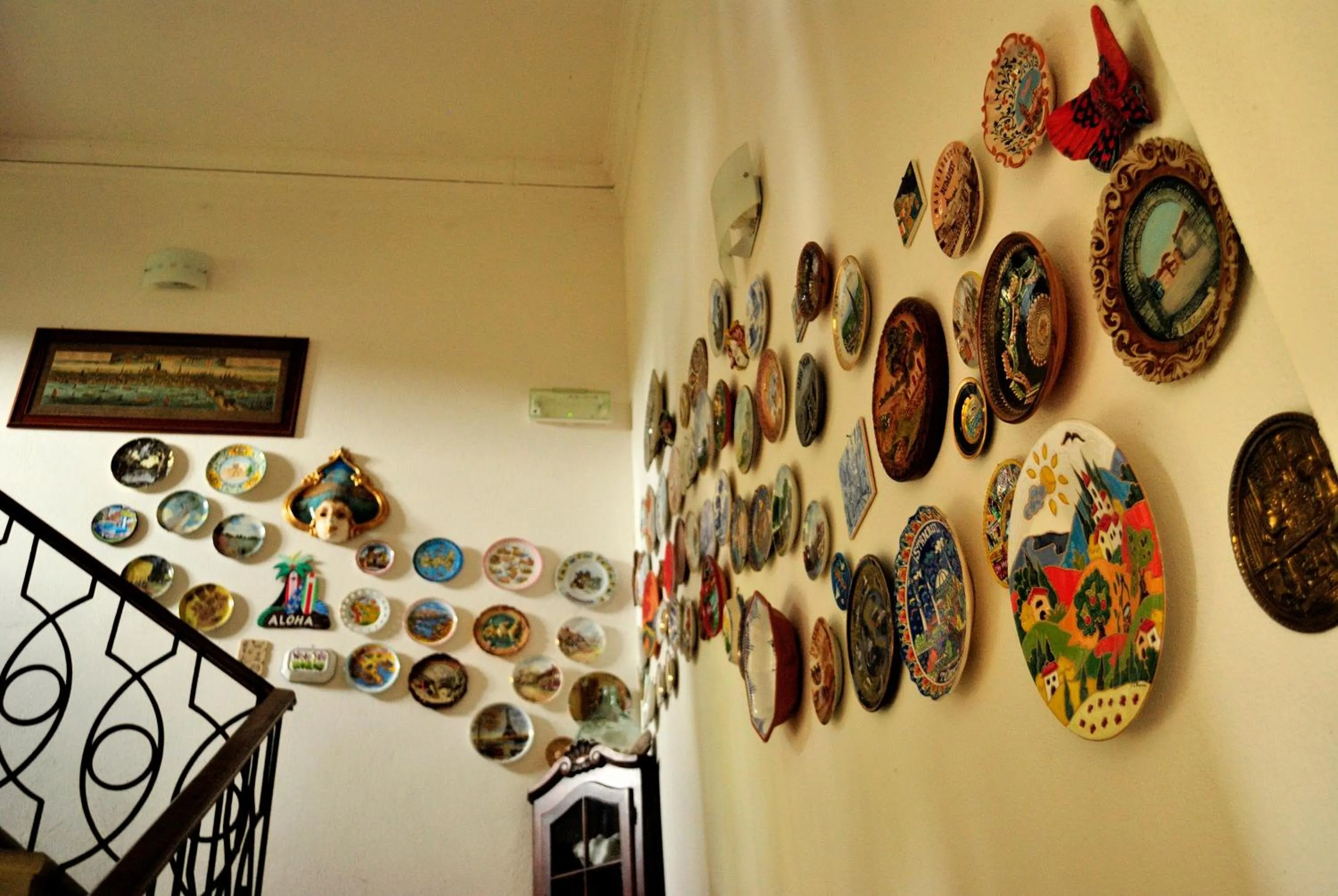 Decorative detail in Villa Gherardi - B&B e Hostel