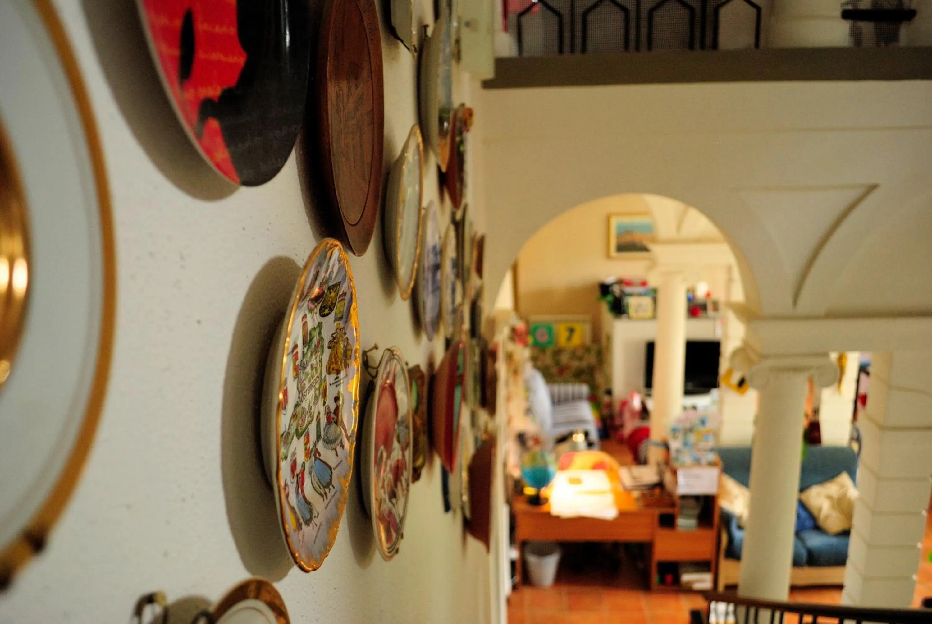 Decorative detail in Villa Gherardi - B&B e Hostel