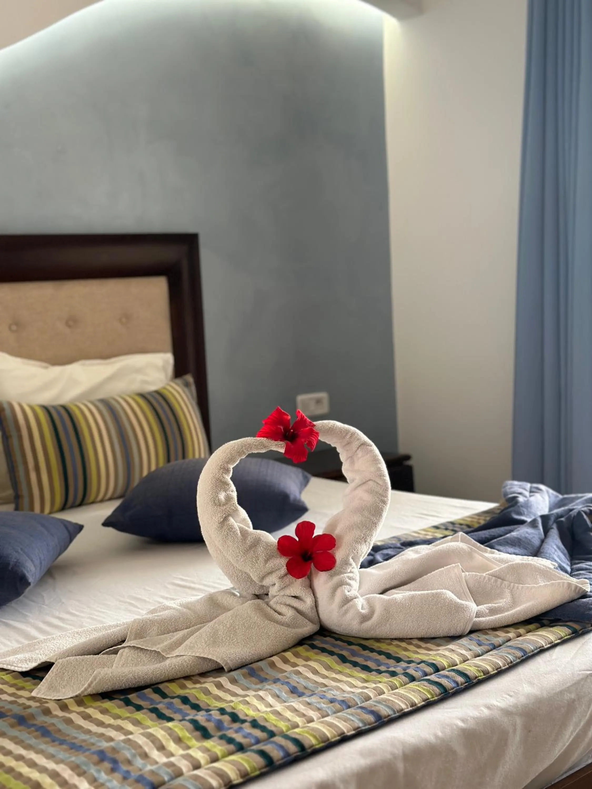 Bed in Palm Djerba Suites