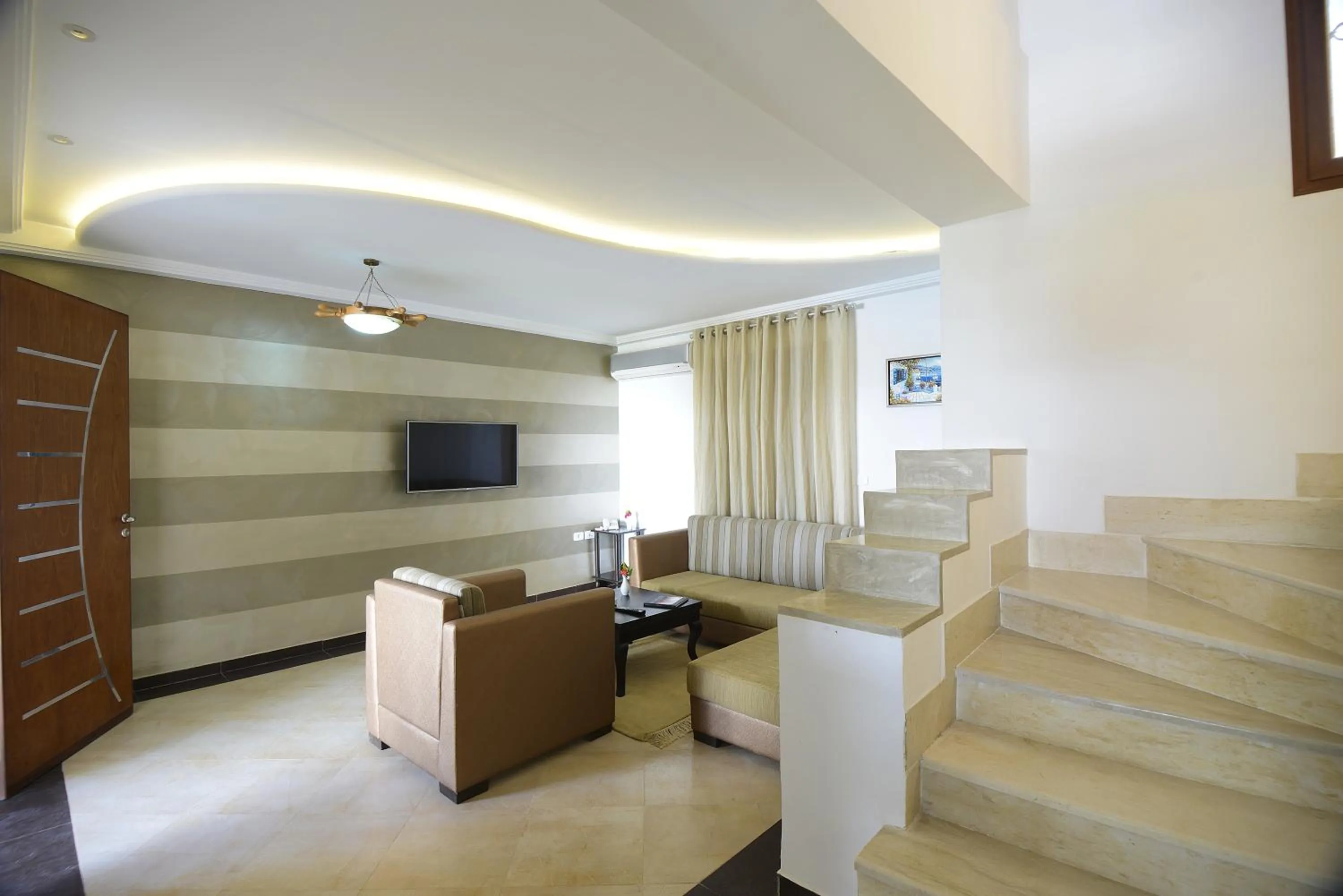 Living room in Palm Djerba Suites