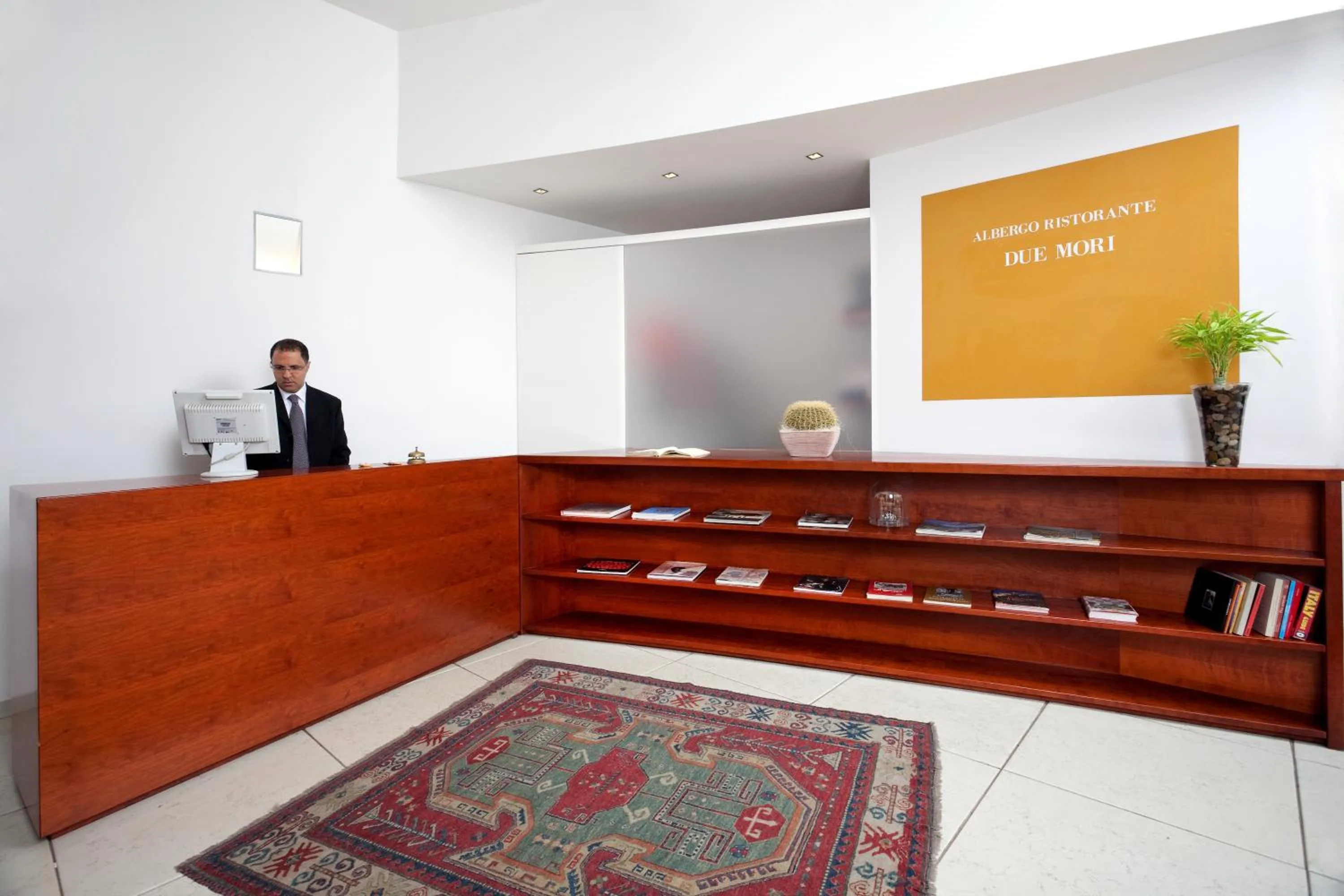 Lobby or reception in Hotel Due Mori