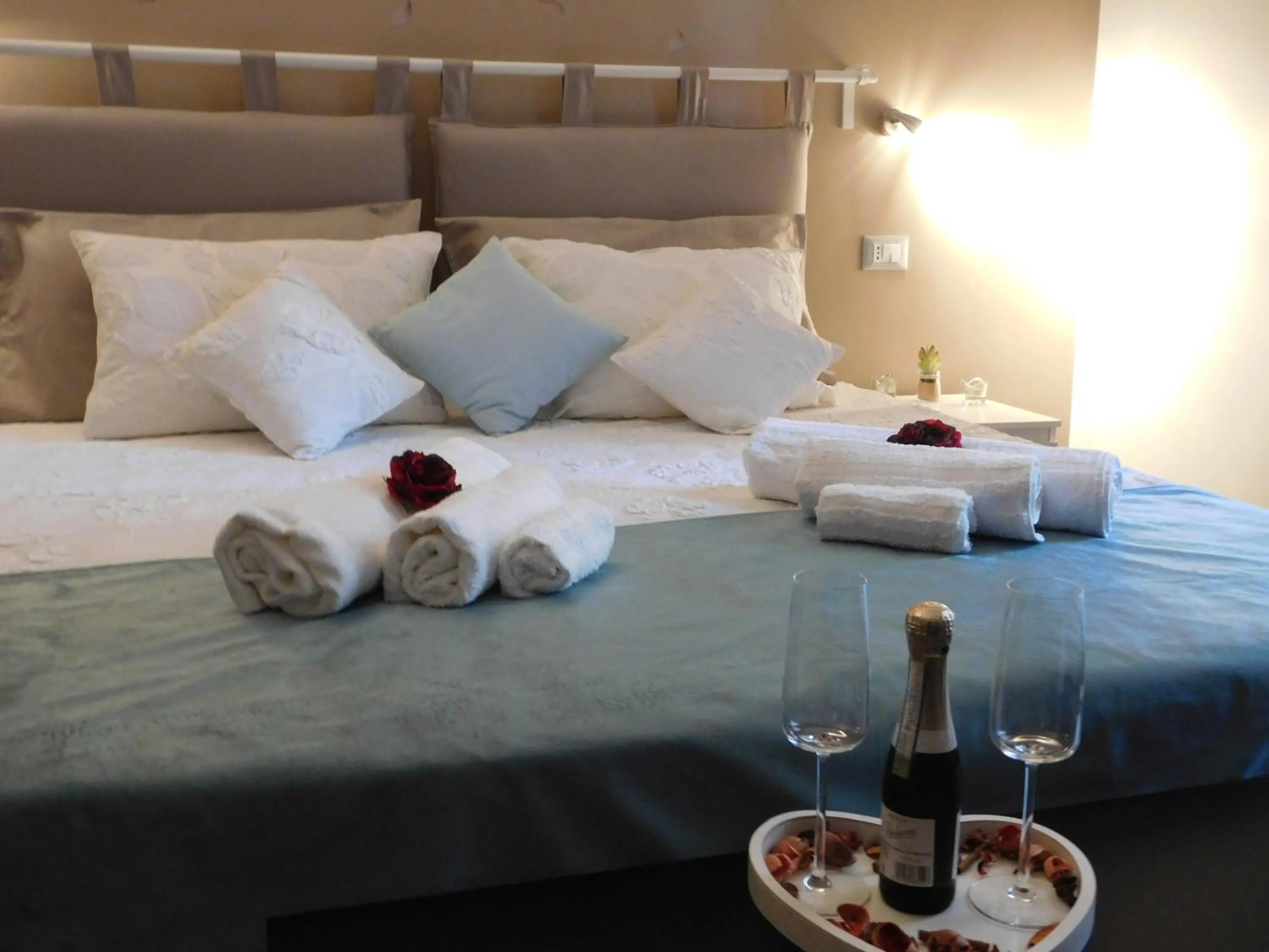 Bedroom, Bed in Guest house Aria