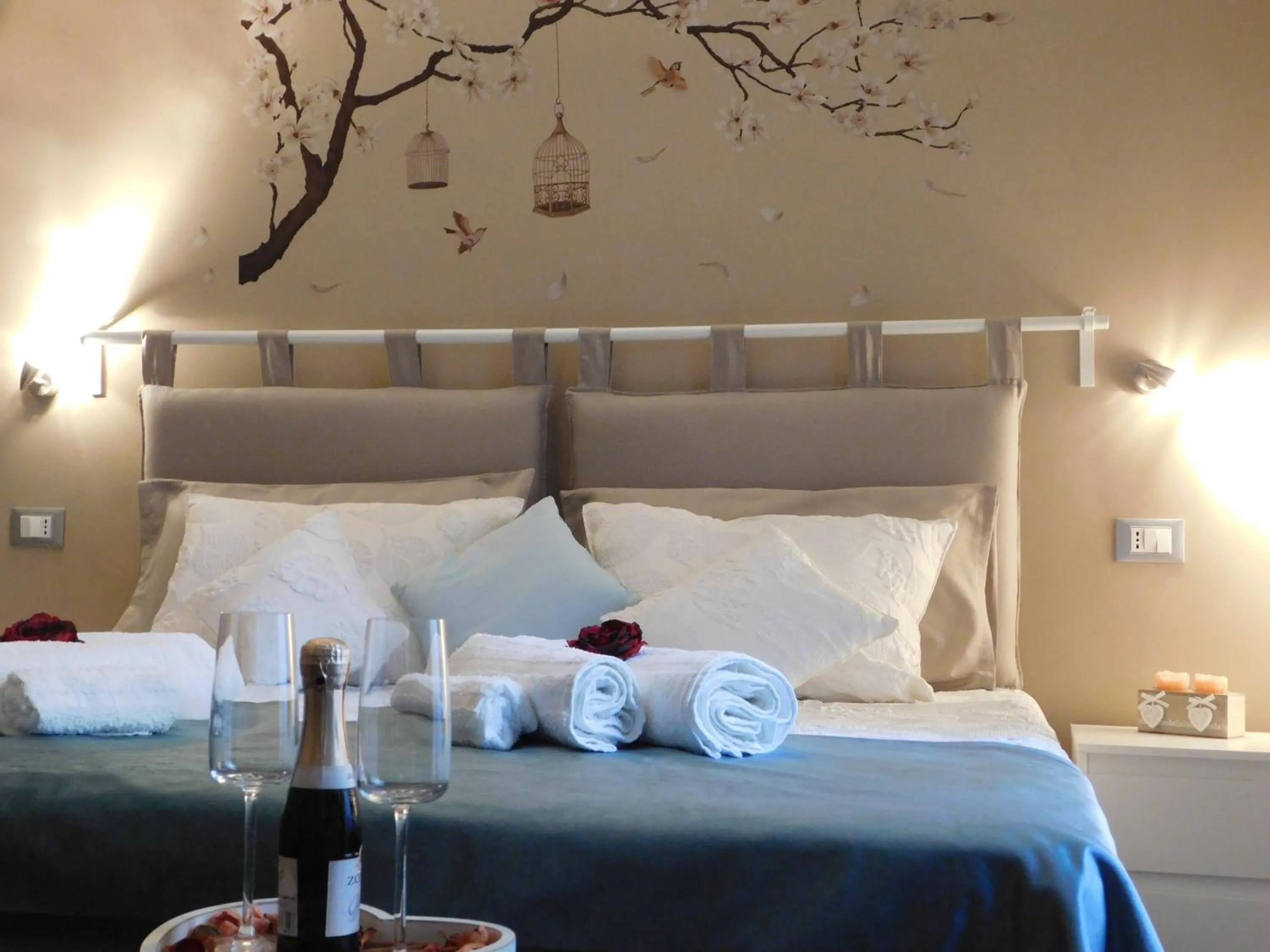 Bed in Guest house Aria