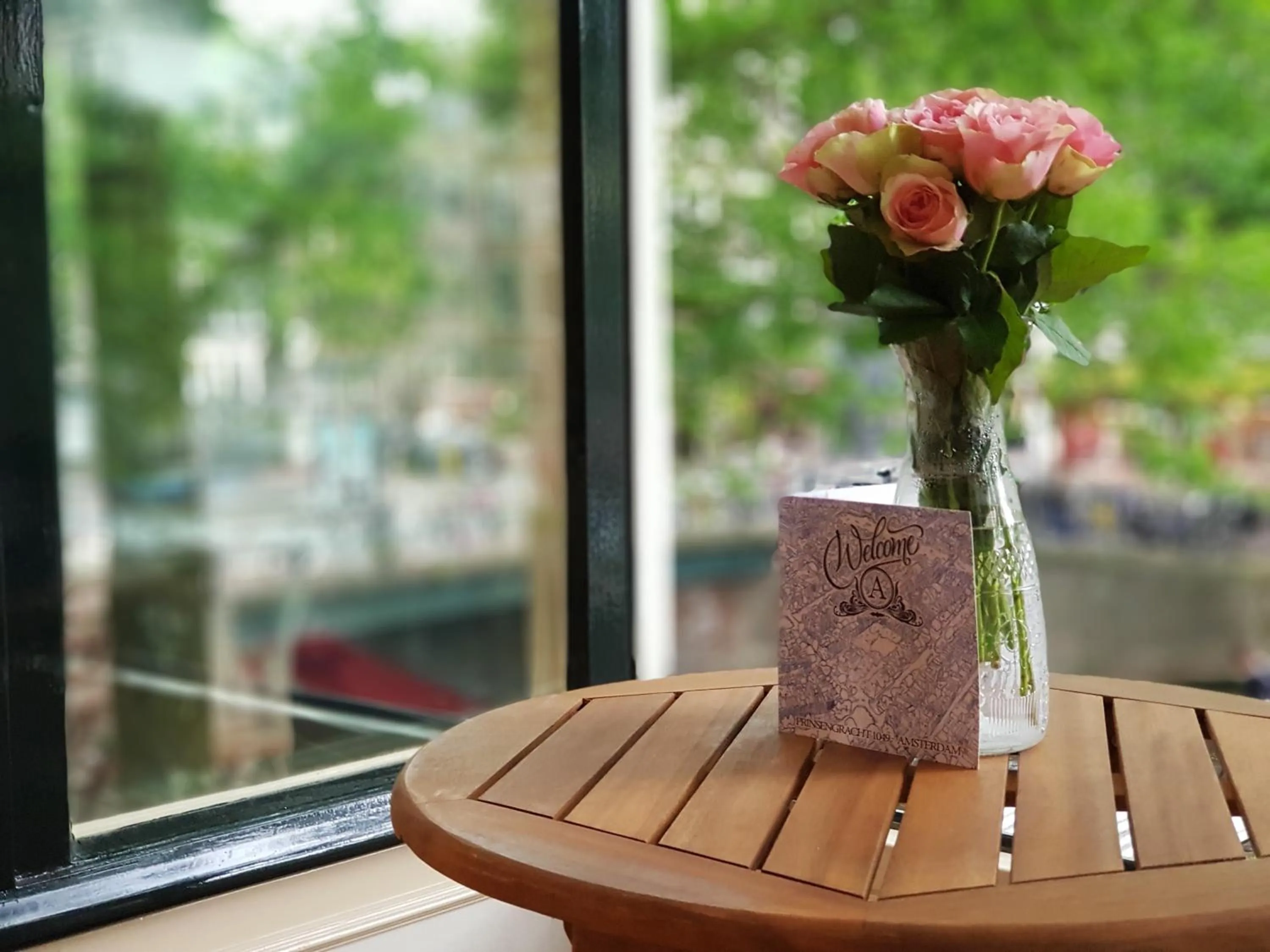 Decorative detail in A B&B Amsterdam