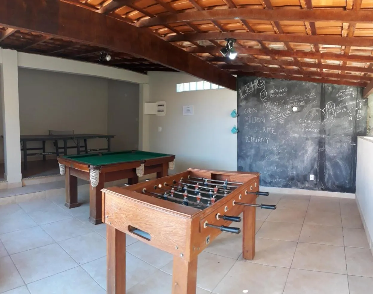 Game Room in Solar da Praia Pousada