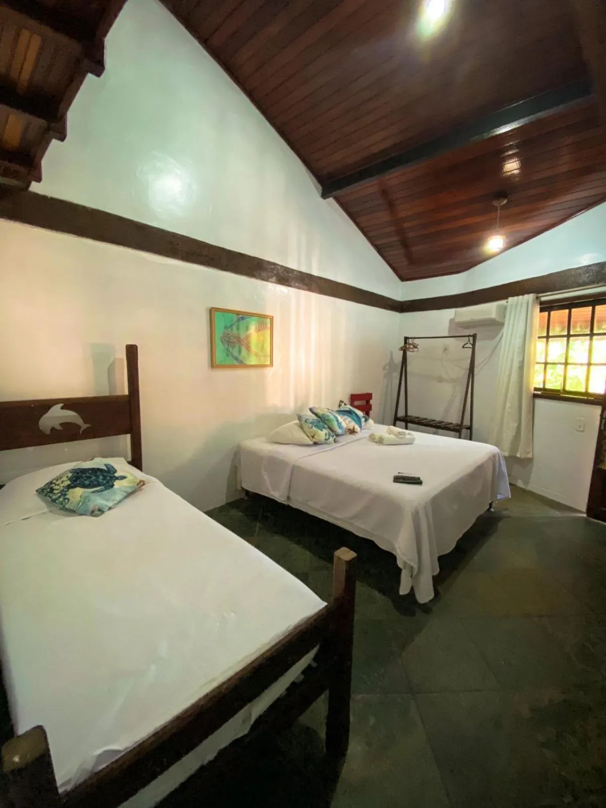 Bedroom, Bed in Solar da Praia Pousada