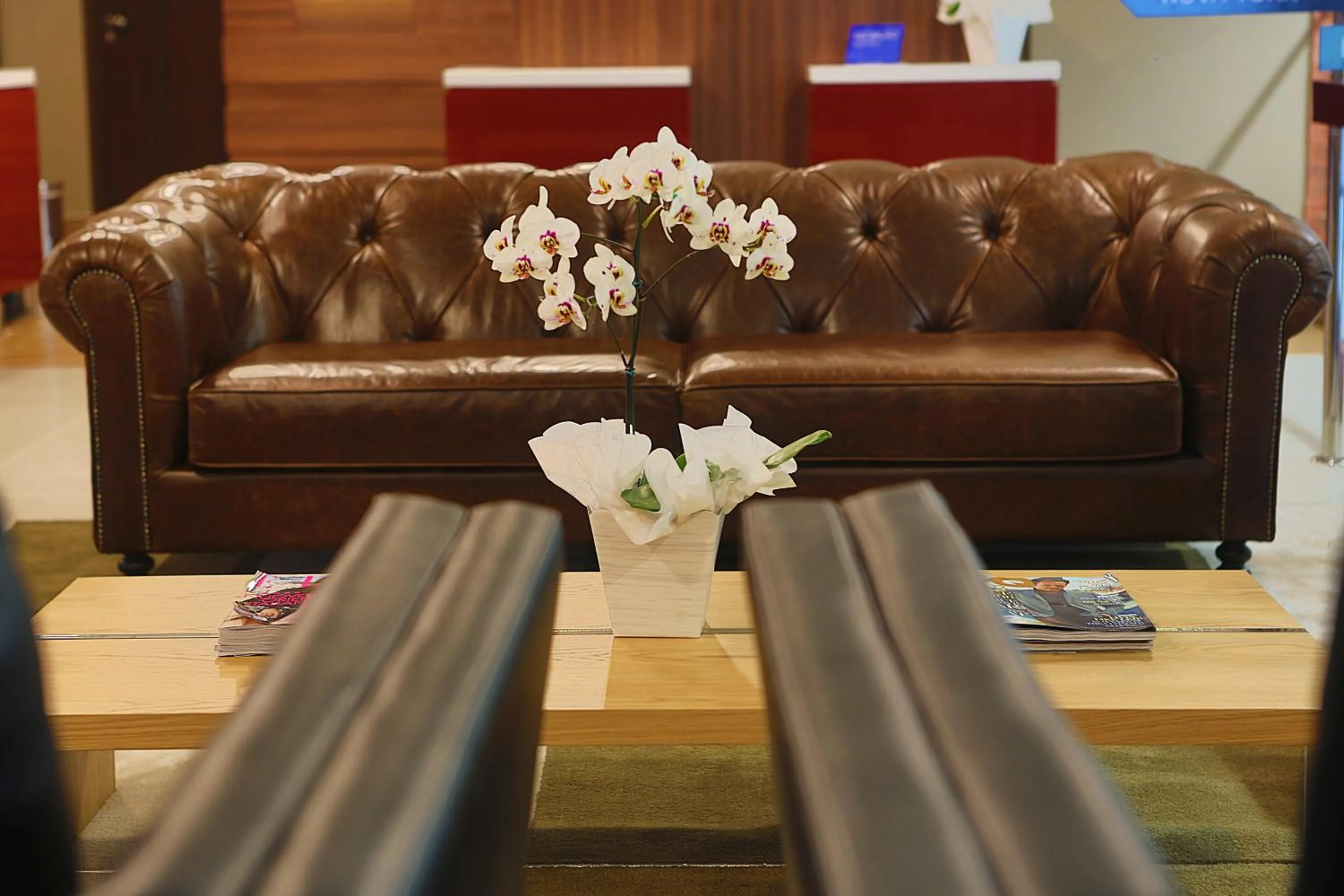 Lobby or reception in TRYP BY WYNDHAM São Paulo Airport - Hotel de Transito Terminal 3 -Lado Ar - Área restrita á passageiros já embarcados - Piso 1