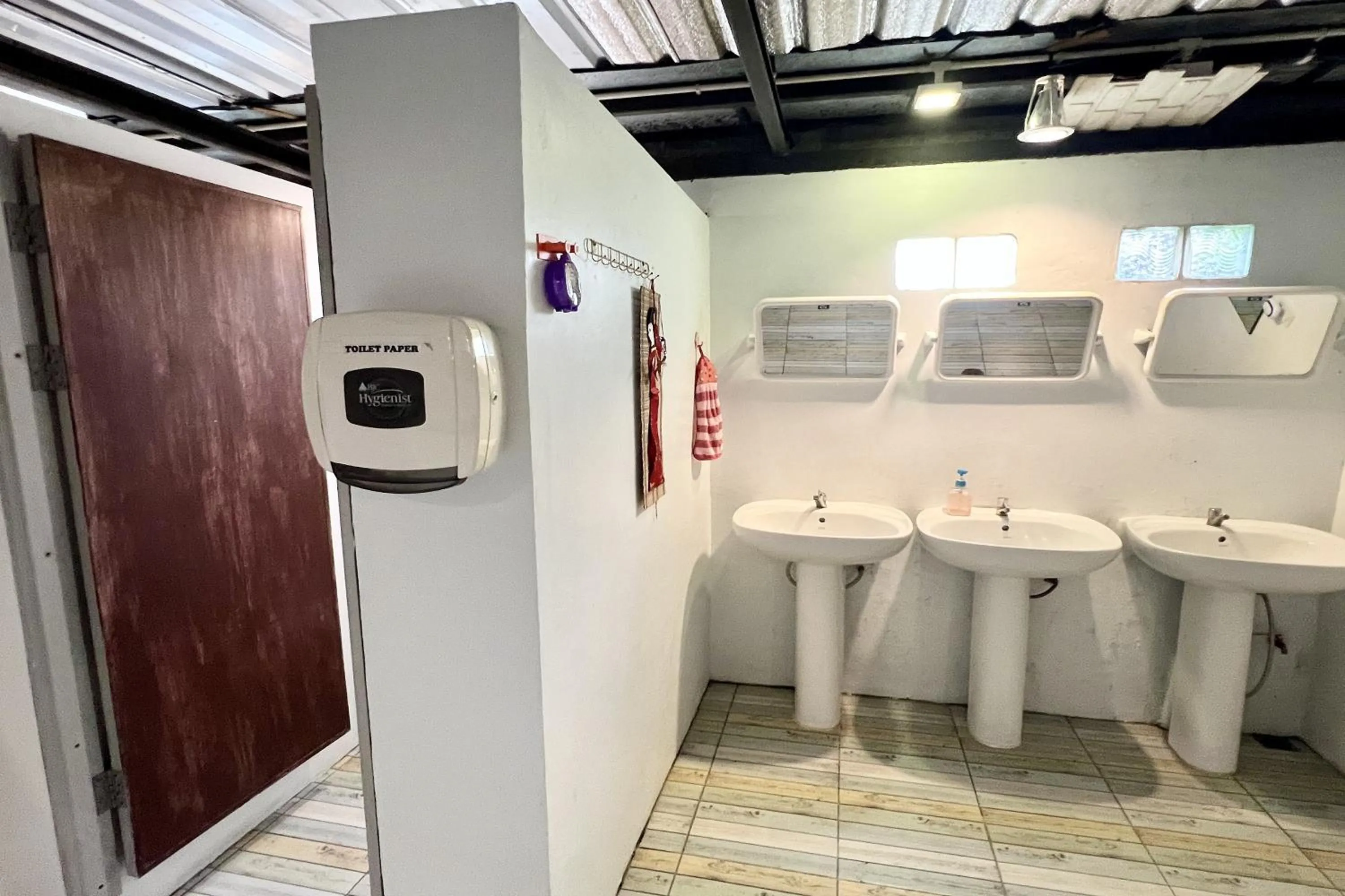 Bathroom in Orchid Hostel Near Bumrungrad hospital and Nana Market