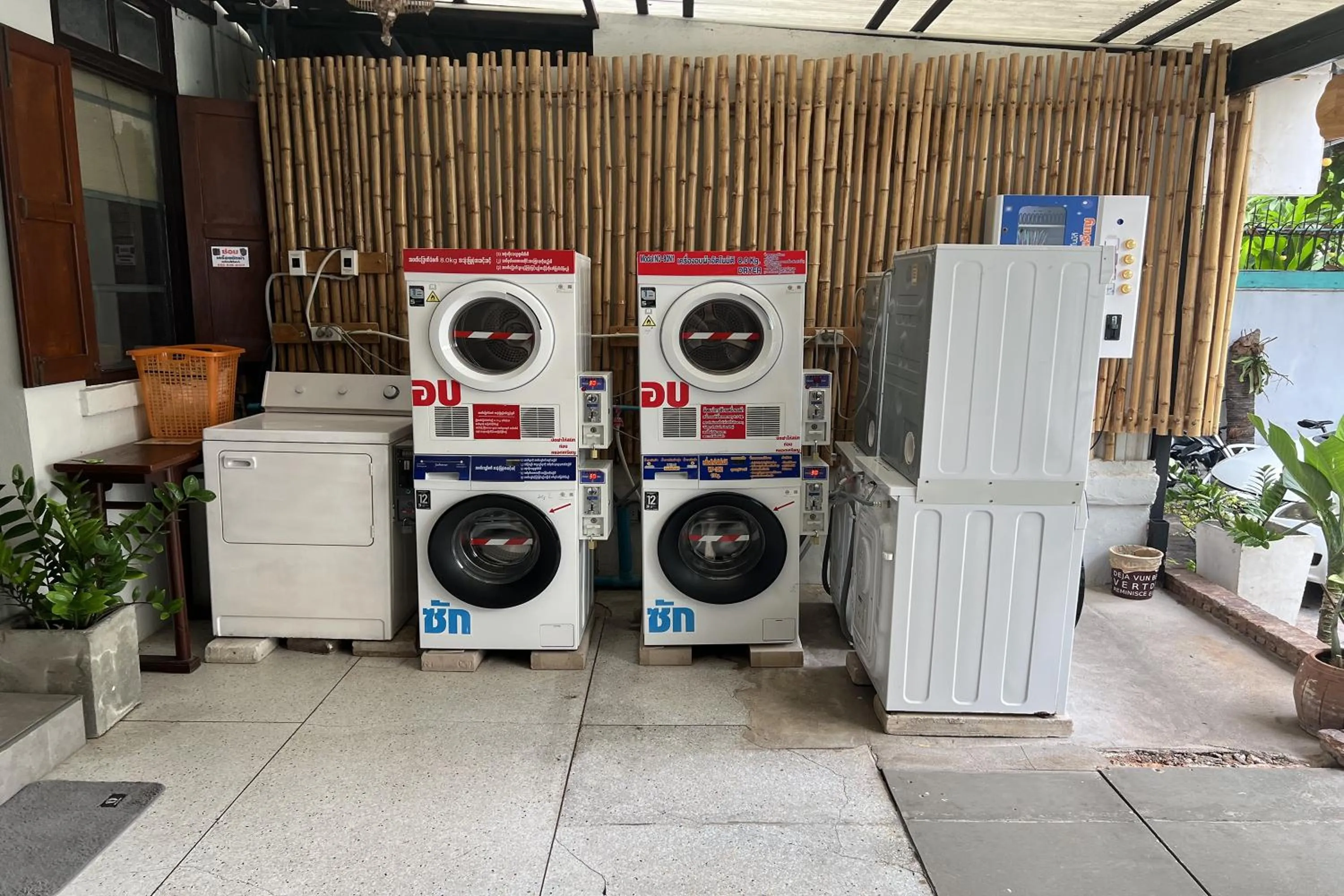 washing machine in Orchid Hostel Near Bumrungrad hospital and Nana Market