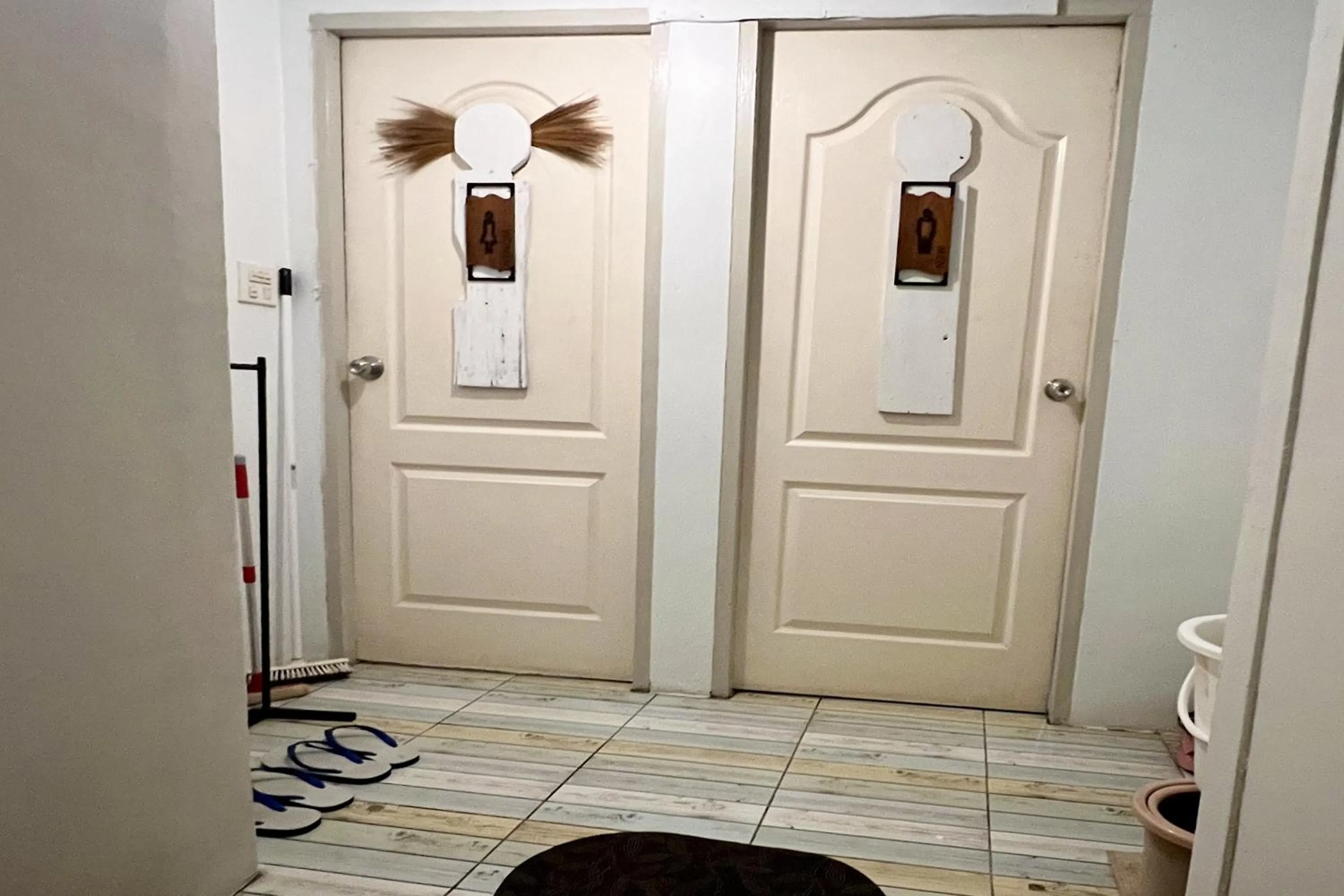 Bathroom in Orchid Hostel Near Bumrungrad hospital and Nana Market