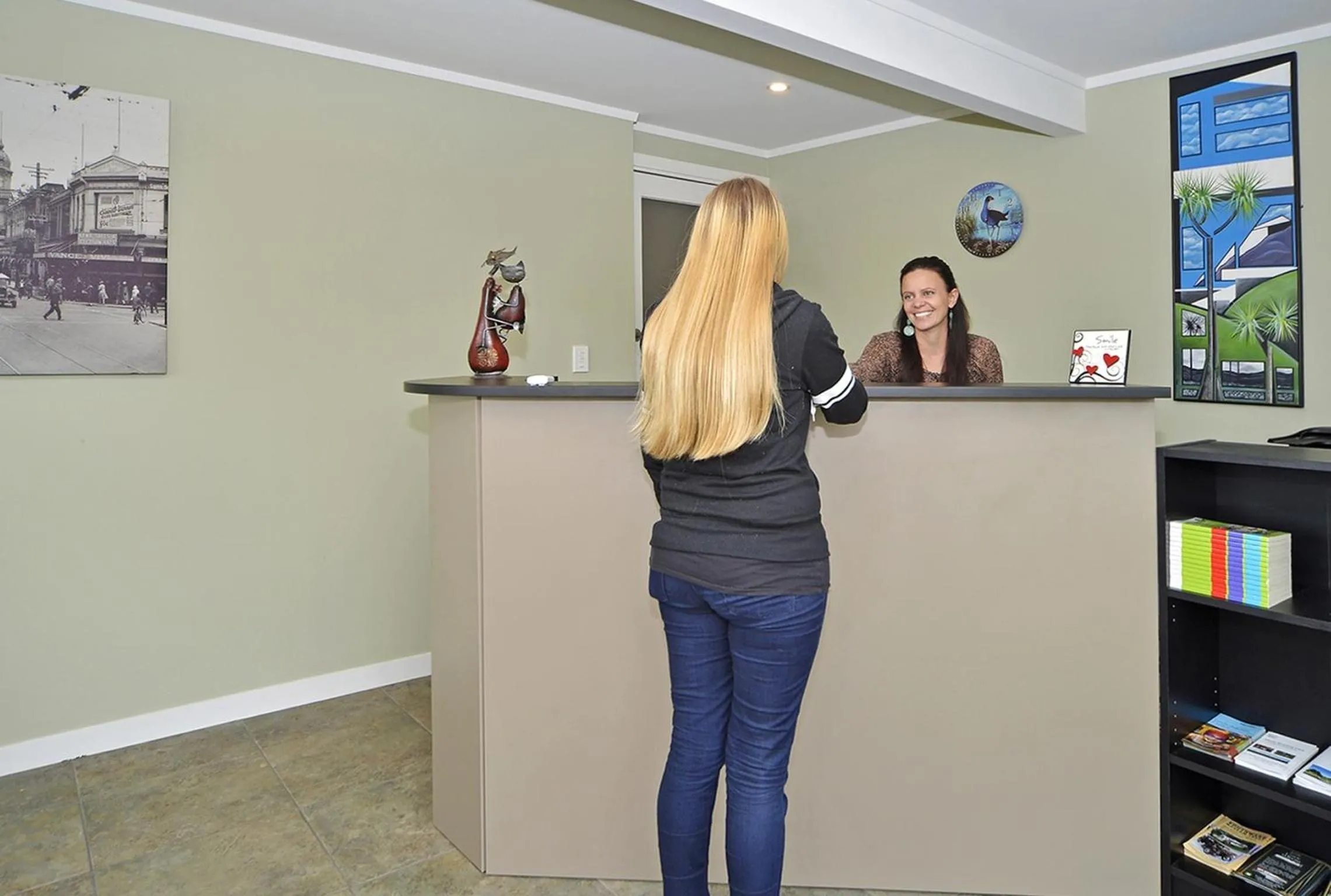 Lobby or reception in Welcome Inn Motel Levin