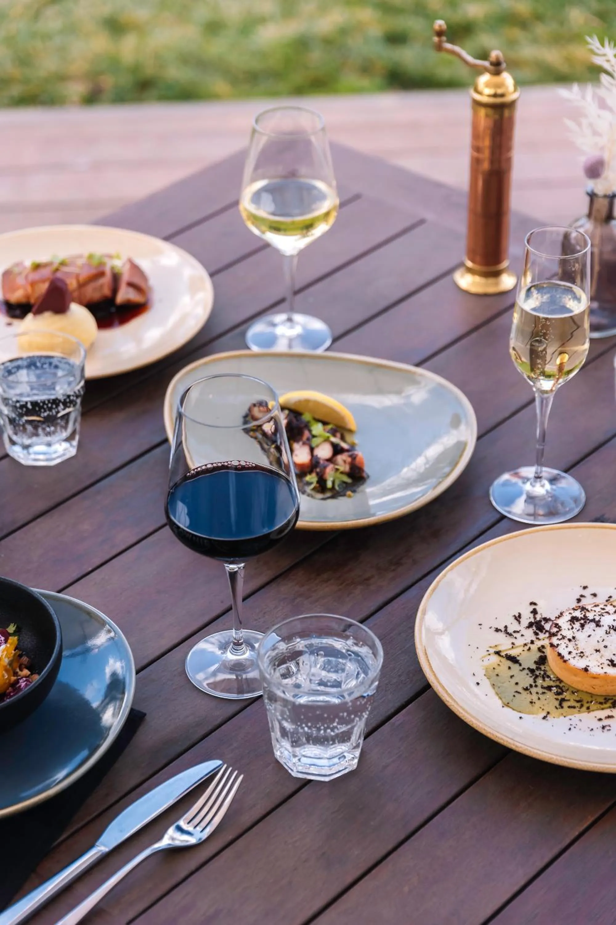Food close-up in Balgownie Estate Bendigo