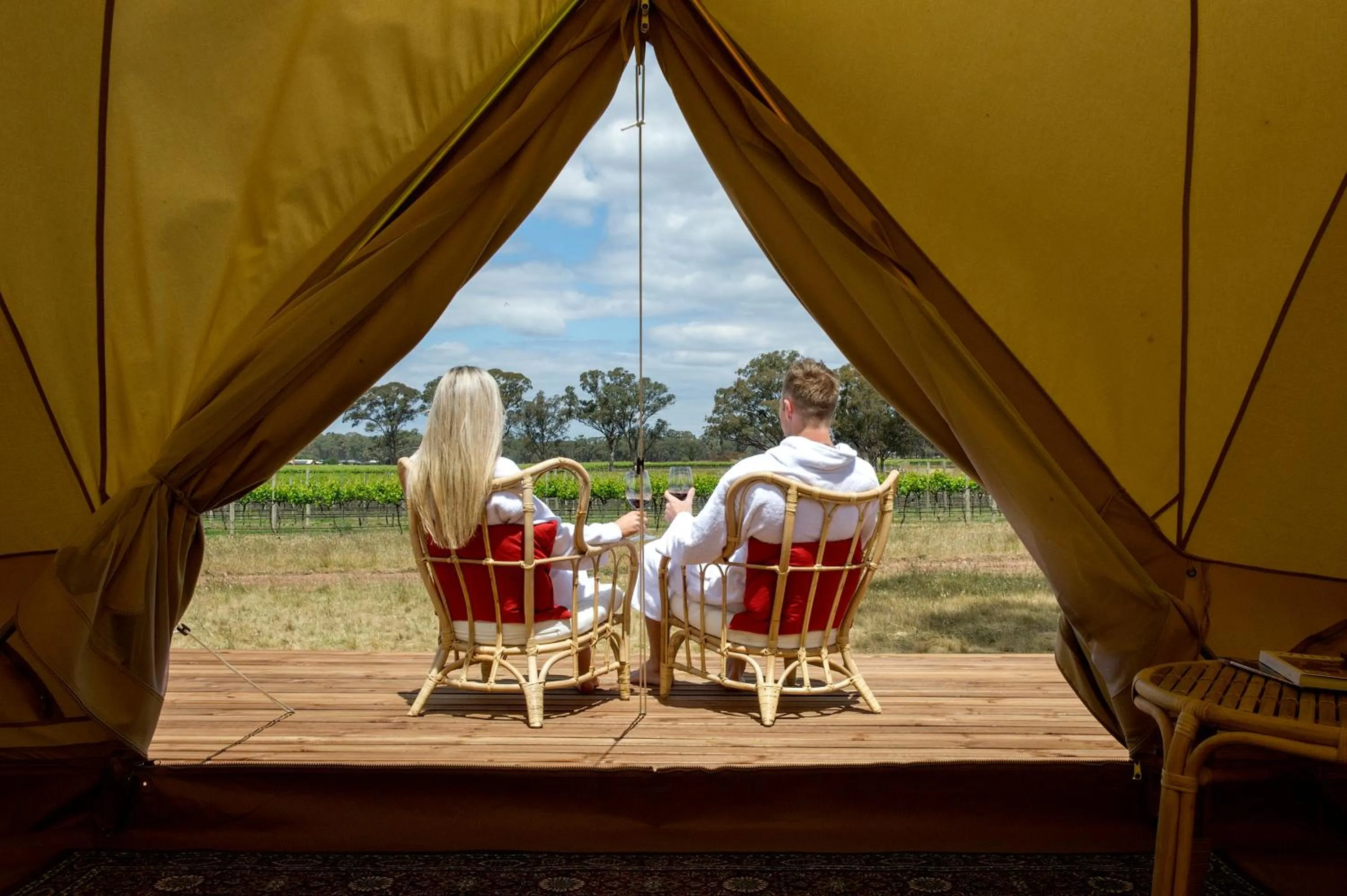 Patio in Balgownie Estate Bendigo