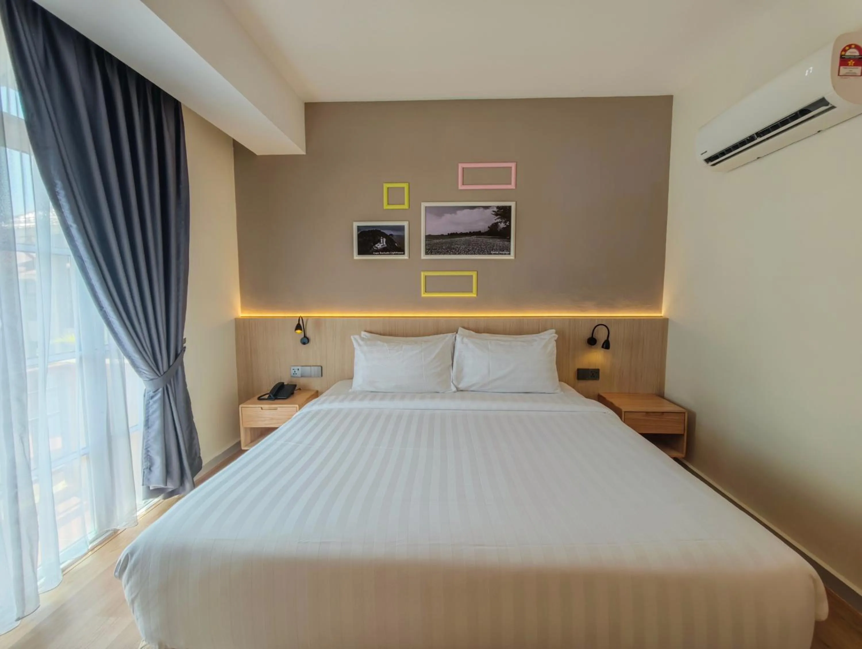 Bedroom, Bed in Raia Beach Resort Port Dickson