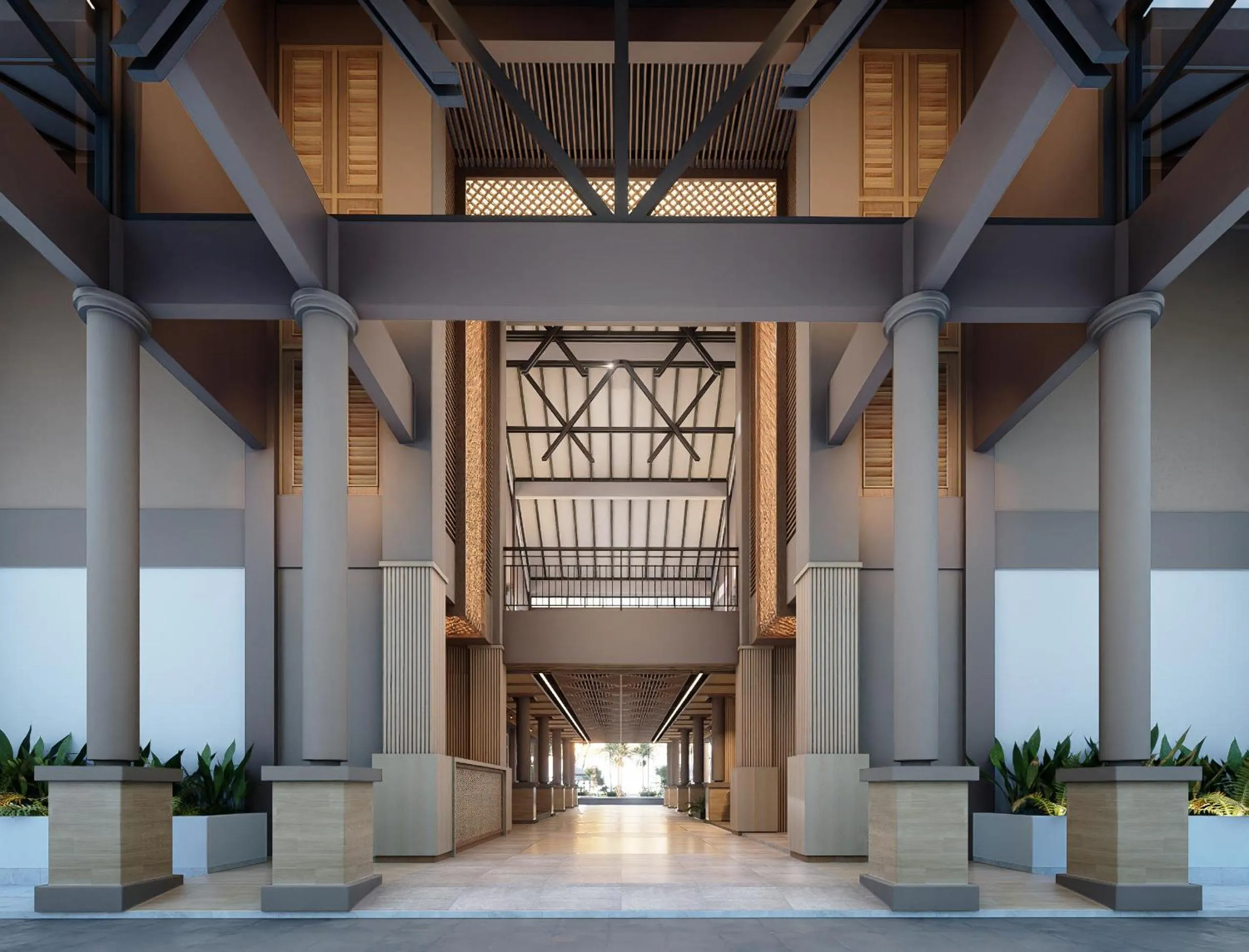 Lobby or reception in Raia Beach Resort Port Dickson