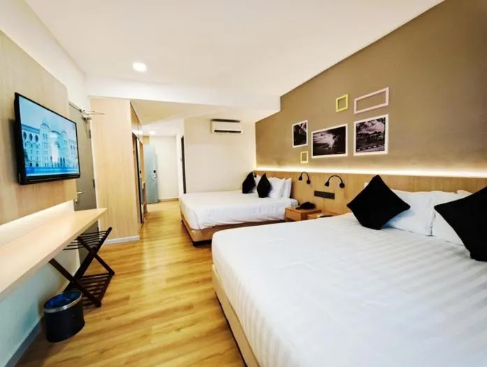 Bedroom, Bed in Raia Beach Resort Port Dickson