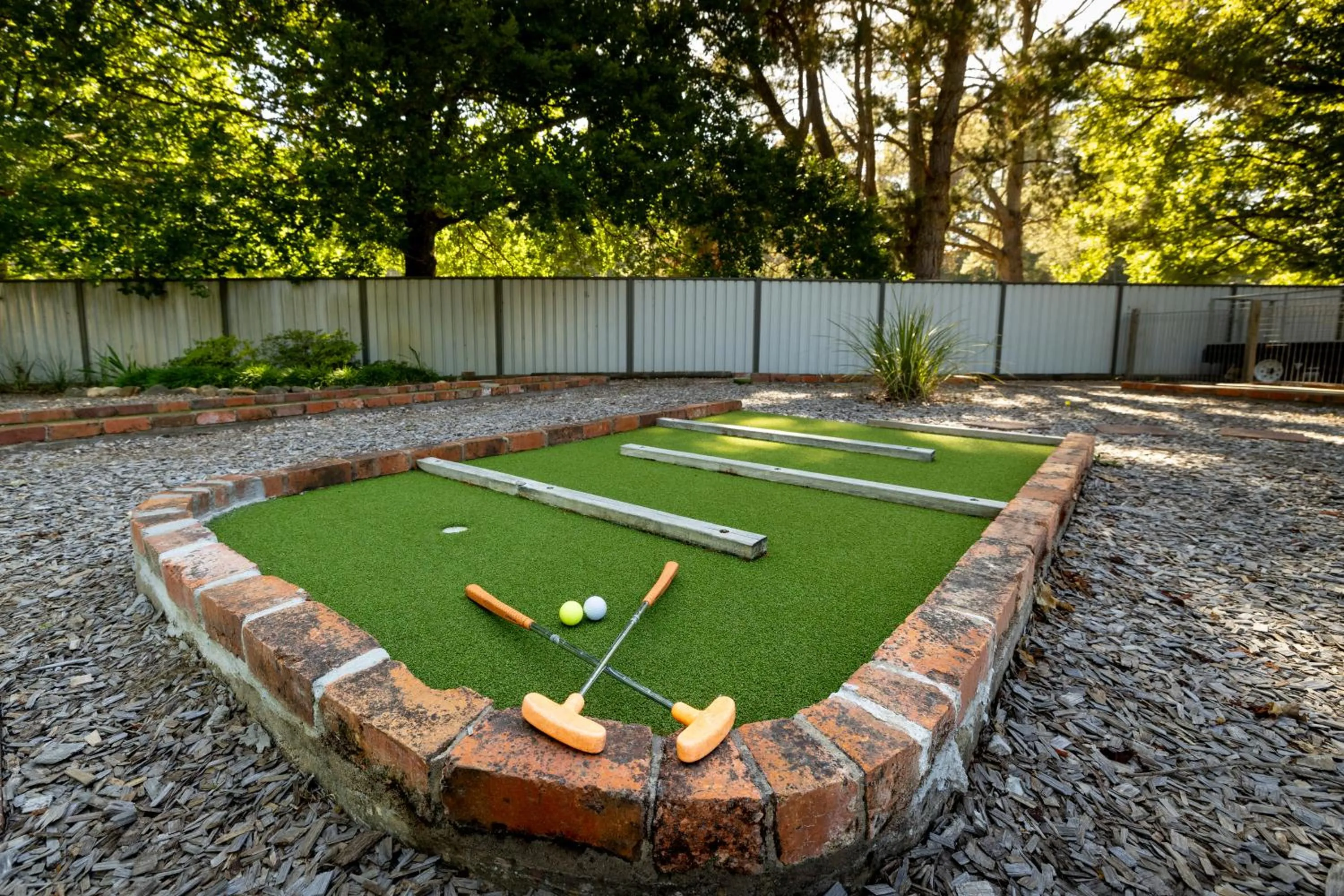 Minigolf in Bright Porepunkah Holiday Park