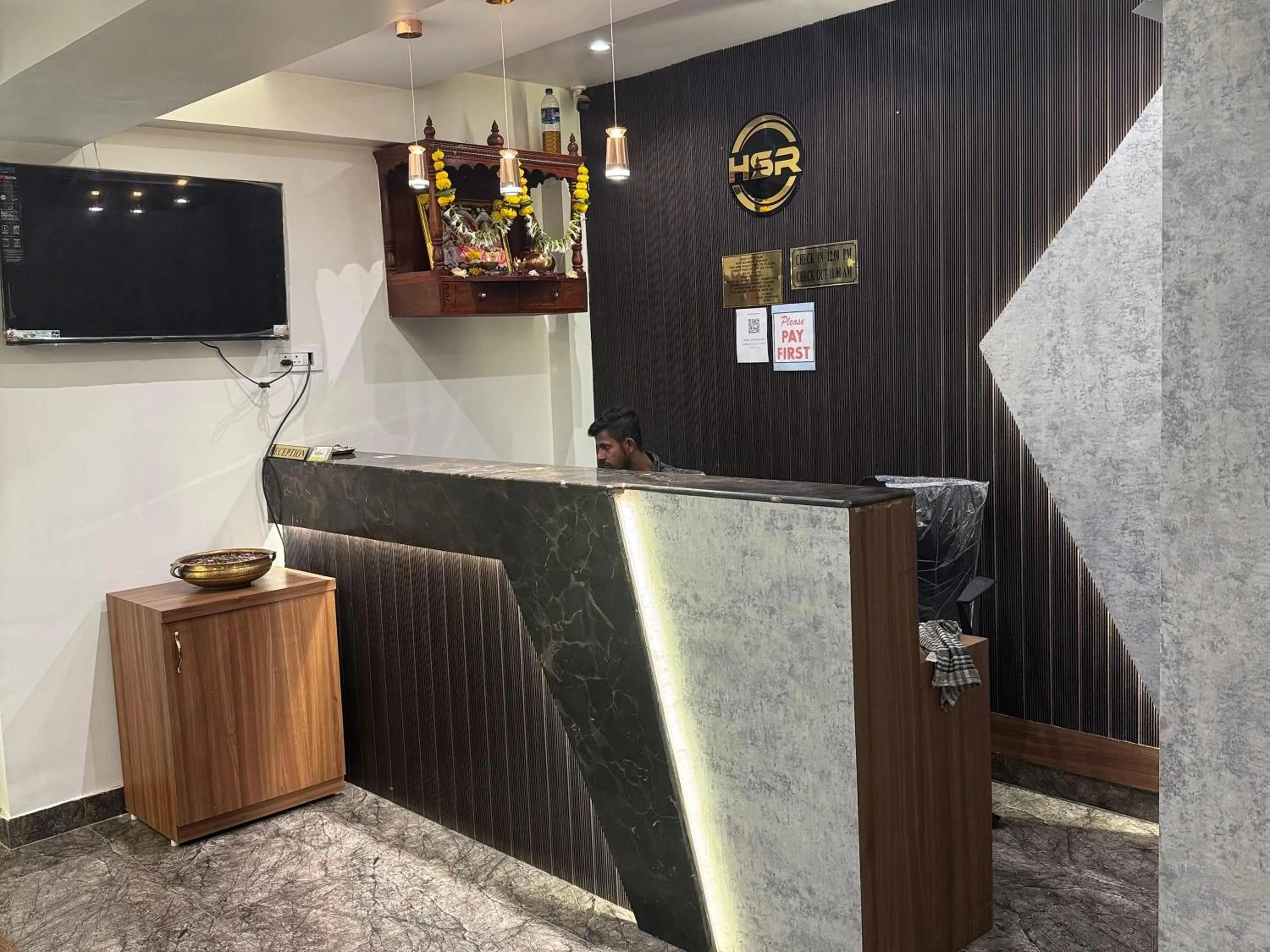 Lobby or reception in Hotel Sahara Residency