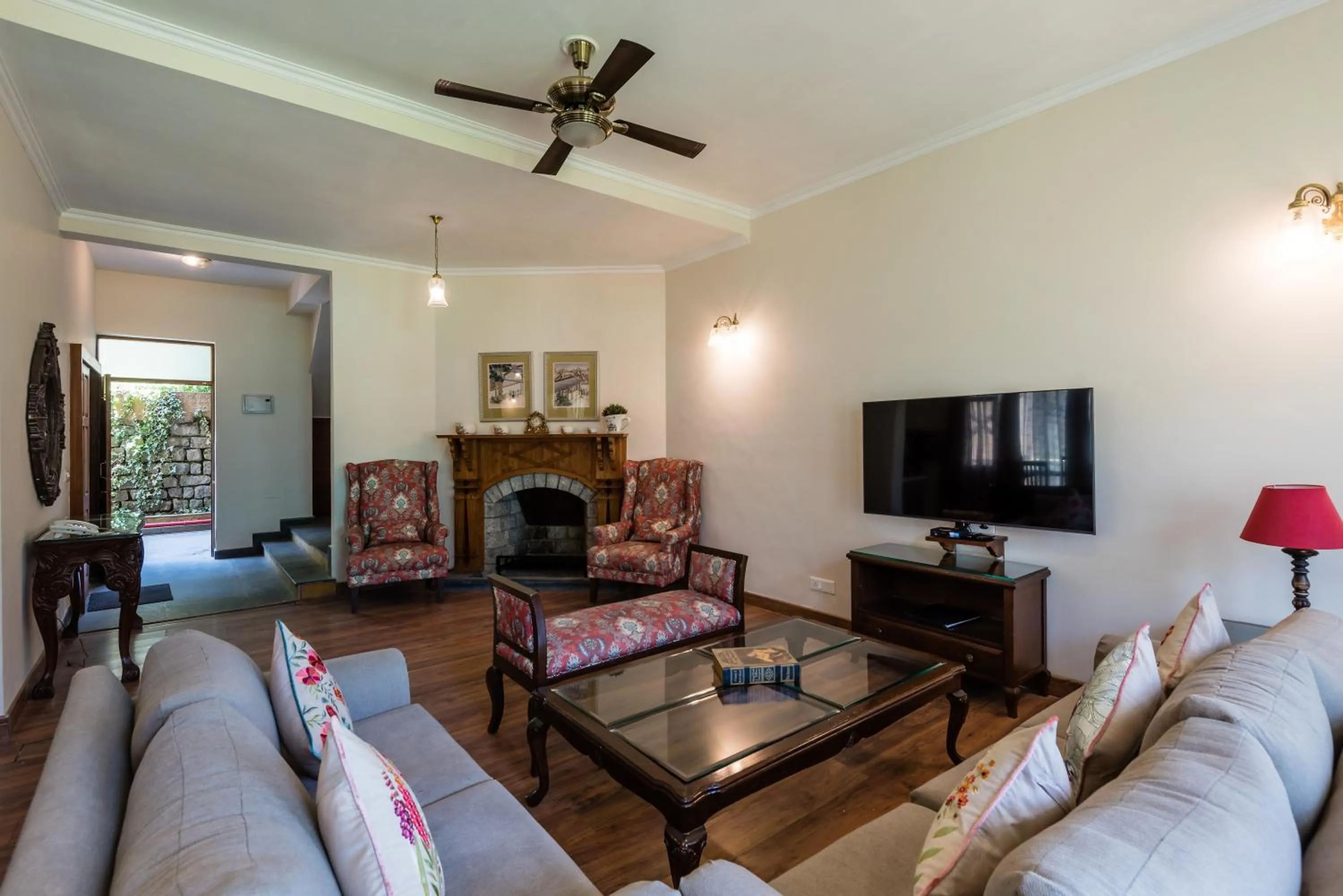 Seating area in The Anantmaya Resort
