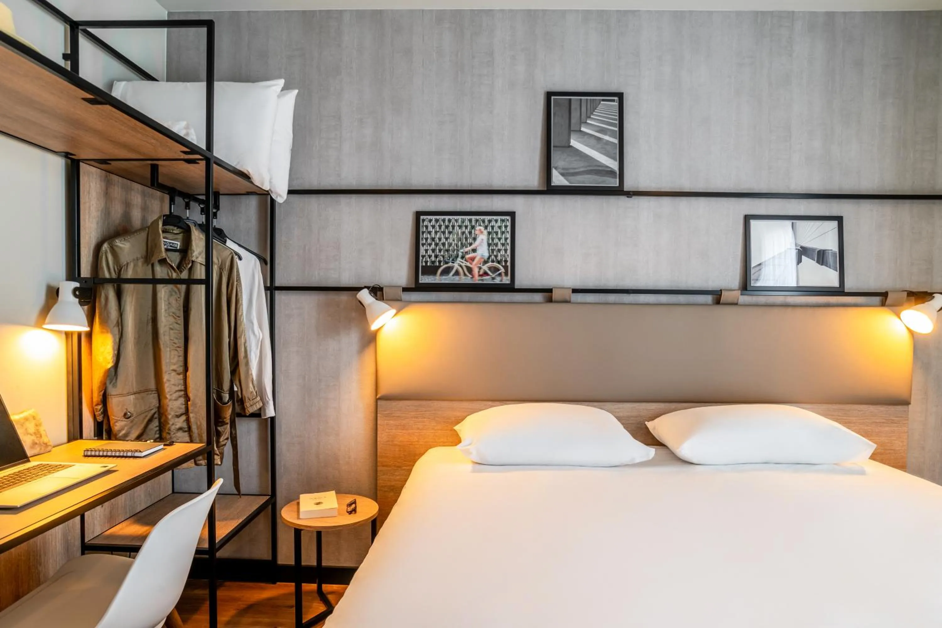 Bedroom, Bed in ibis Bordeaux Nord Carbon Blanc