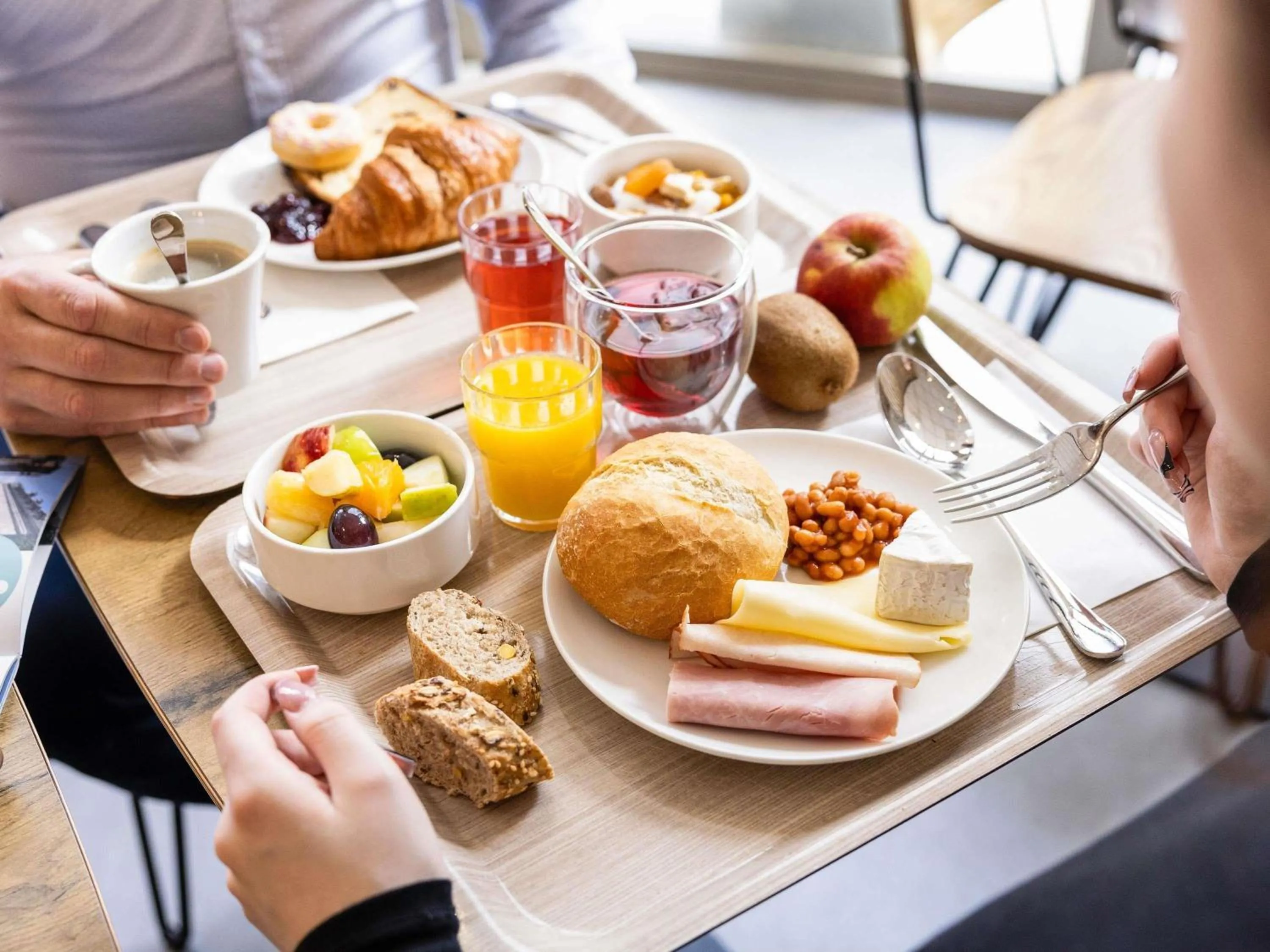 Breakfast in ibis Bordeaux Nord Carbon Blanc