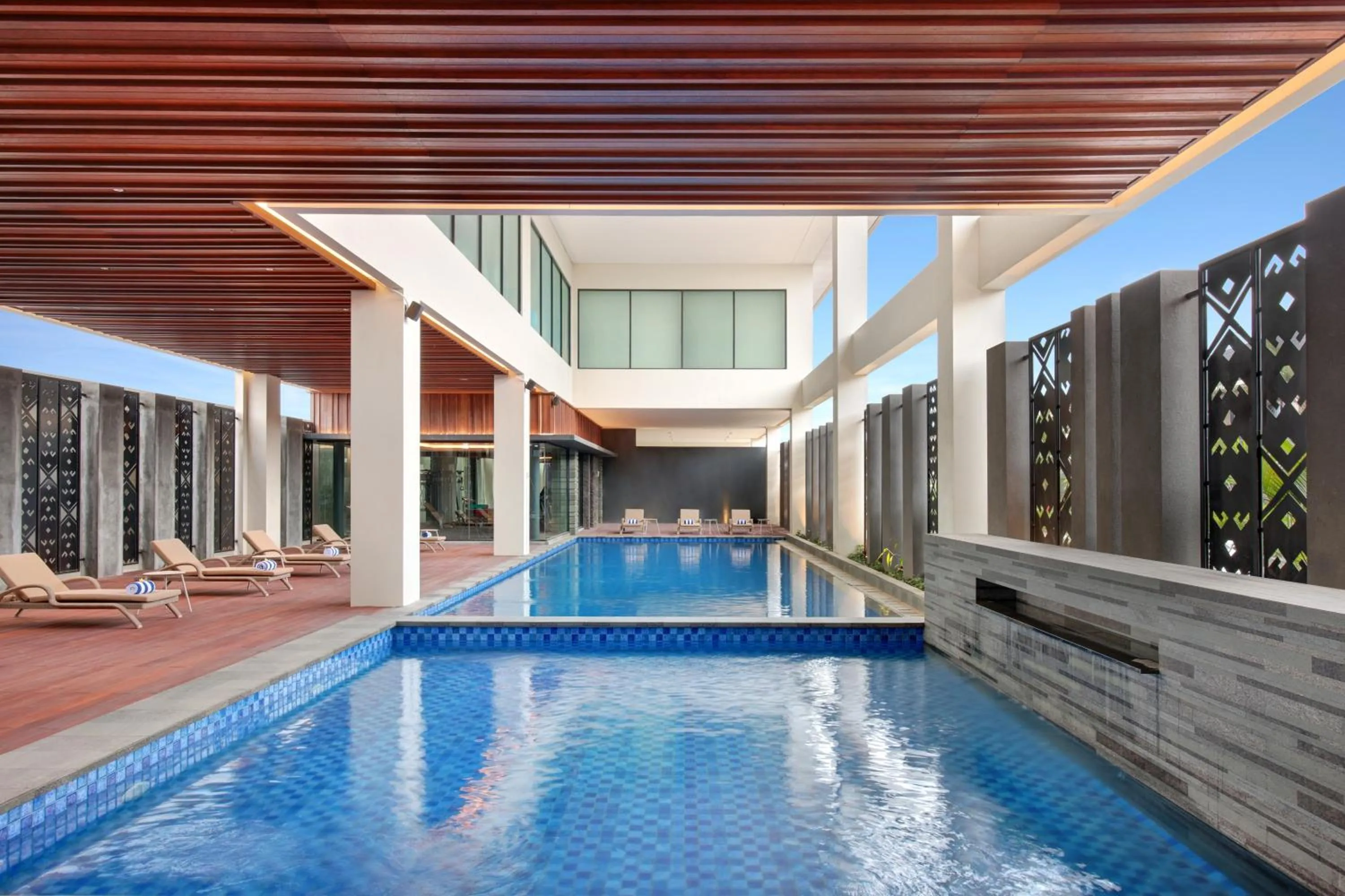 Swimming pool in Mercure Berau