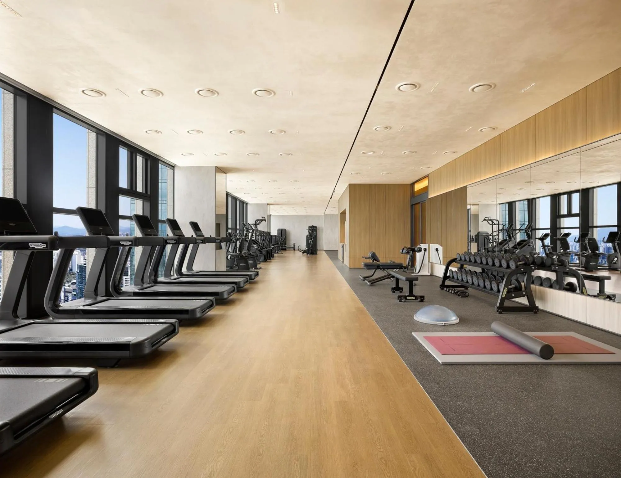 Fitness centre/facilities in Pullman Ambassador Seoul Eastpole